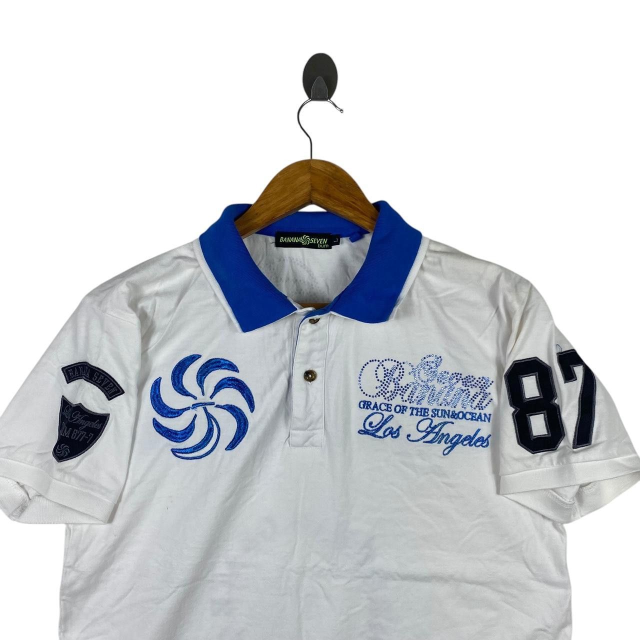 Other BANANA SEVEN SURF Grace Of The Sun Blink Polo Tee Shirt Top Size US L / EU 52-54 / 3 - 3 Thumbnail