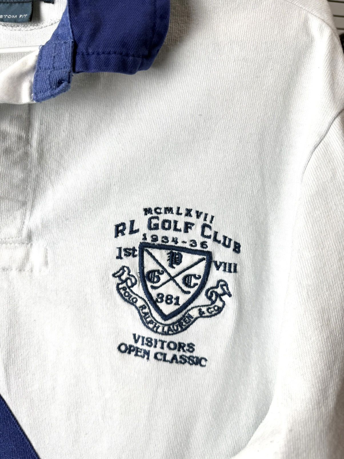Polo Ralph Lauren Vintage Polo Ralph Lauren Rugby Longsleeve Sweatshirt Size US L / EU 52-54 / 3 - 4 Thumbnail