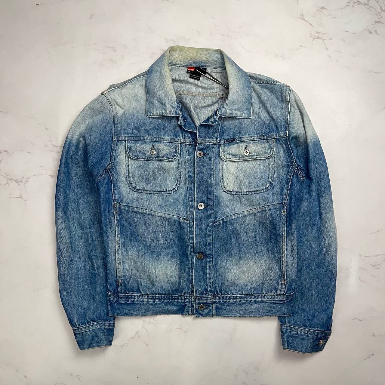 Diesel vintage x streatwear Diesel Jeans Denim Jacket Size US L / EU 52-54 / 3 - 1 Thumbnail