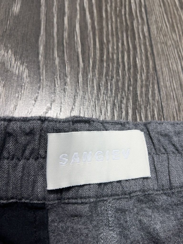 Sangiev Kimono Style Set of 2 Shirt Jacket Pants Trousers Wool S Size 36R - 18 Thumbnail