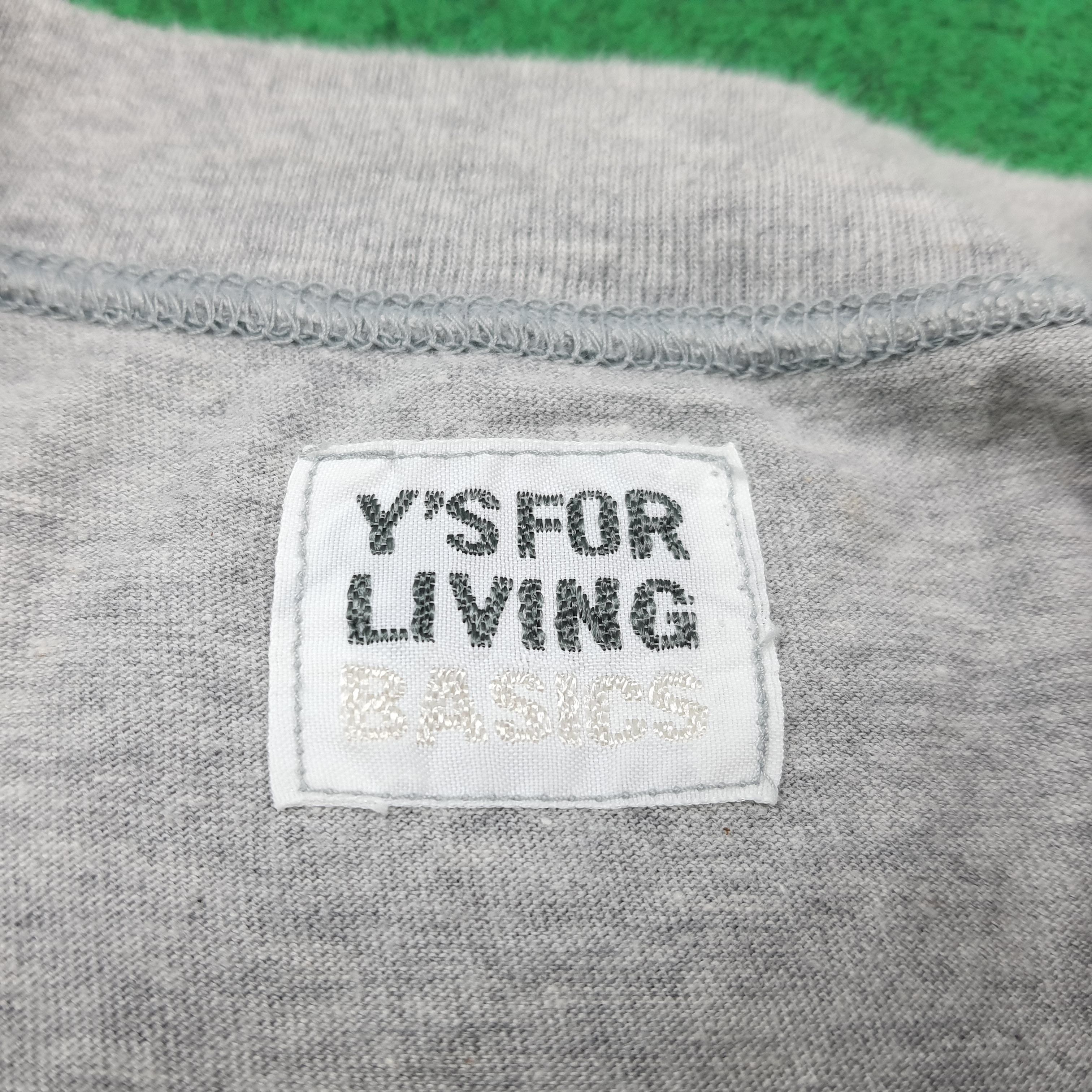 Y's Vintage Y's For Men by Yohji Yamamoto Japan Tshirt C285N42 Size US L / EU 52-54 / 3 - 6 Thumbnail