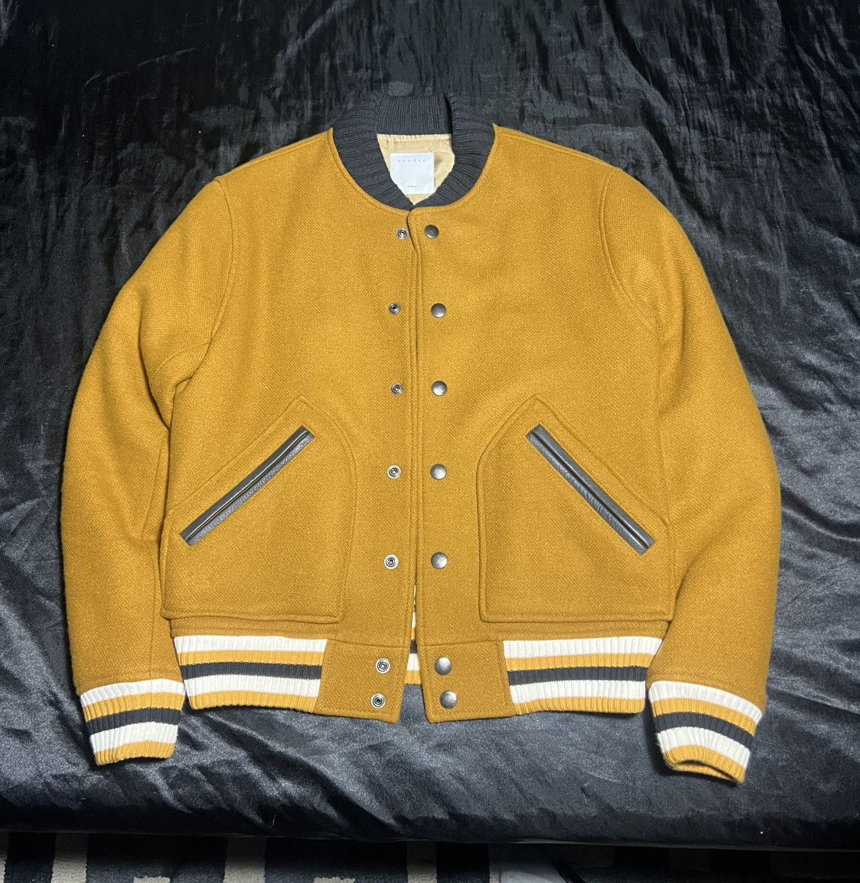 Sandro Varsity Jacket | Grailed
