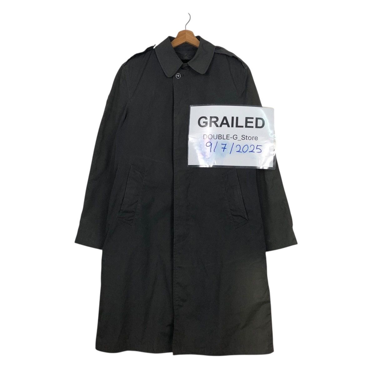 Buzz Rickson's 📌Vintage Long Jacket Blanket Military Wear Rich Black Size US M / EU 48-50 / 2 - 1 Thumbnail