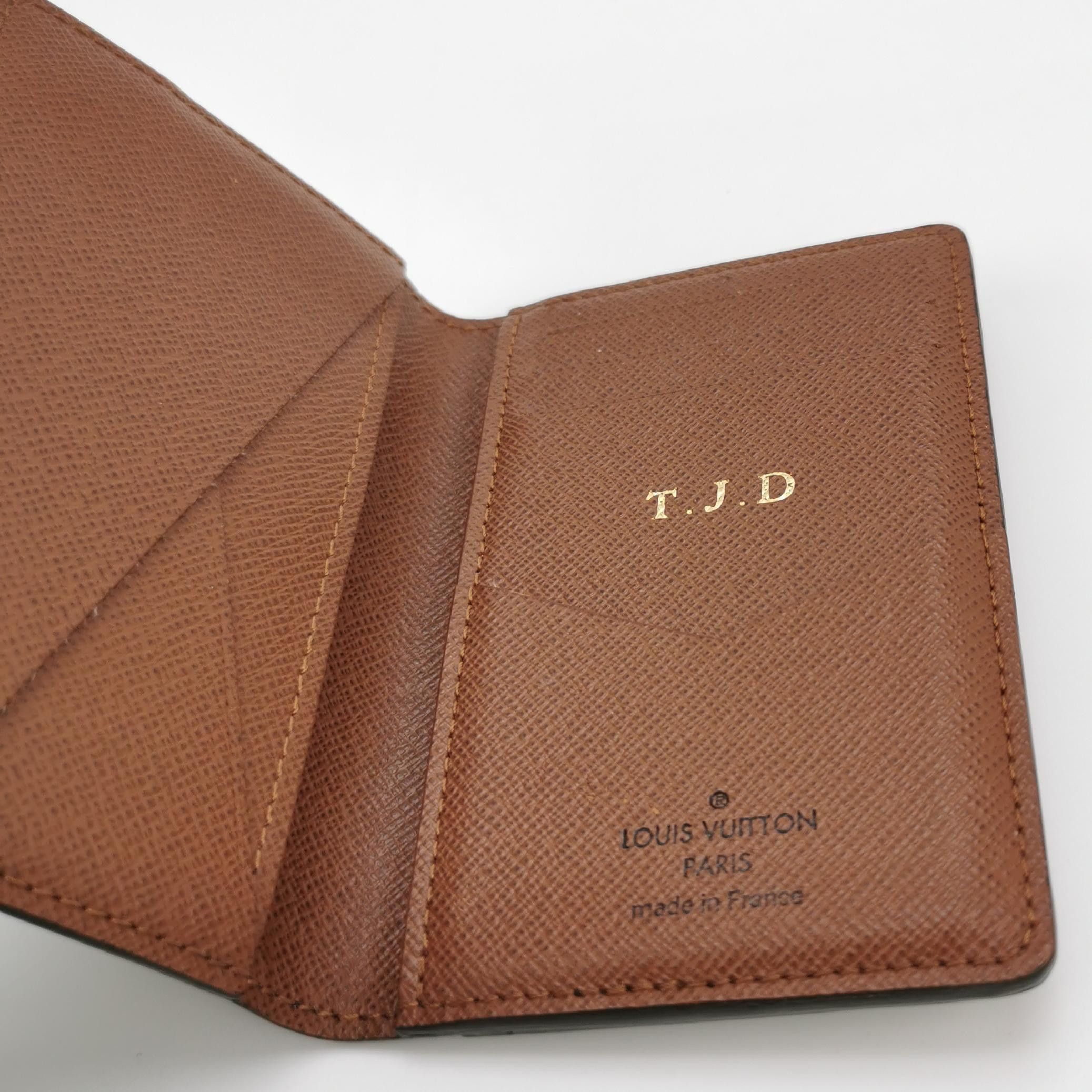 Louis Vuitton Louis Vuitton (LV) Monogram Print Folding Card Holder -y250 Size ONE SIZE - 4 Thumbnail
