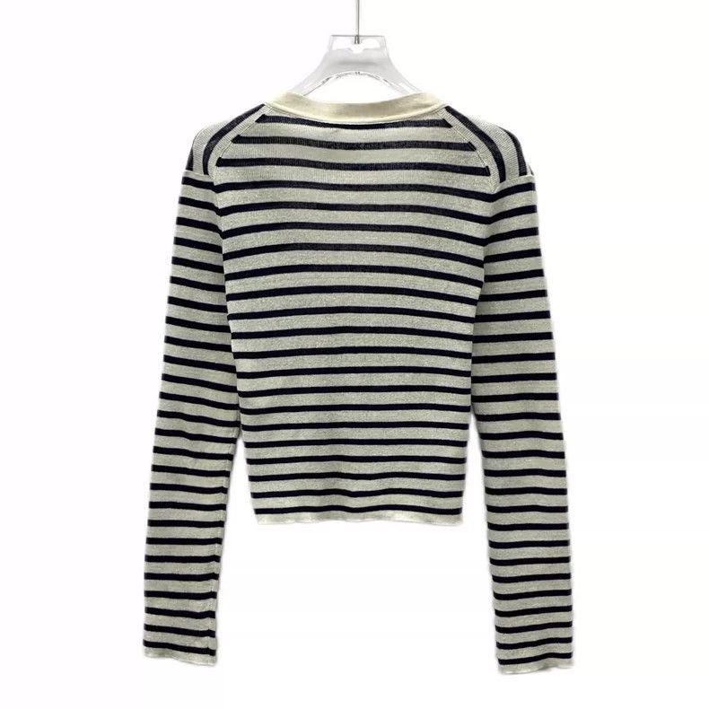 Christian Dior Striped V-2505