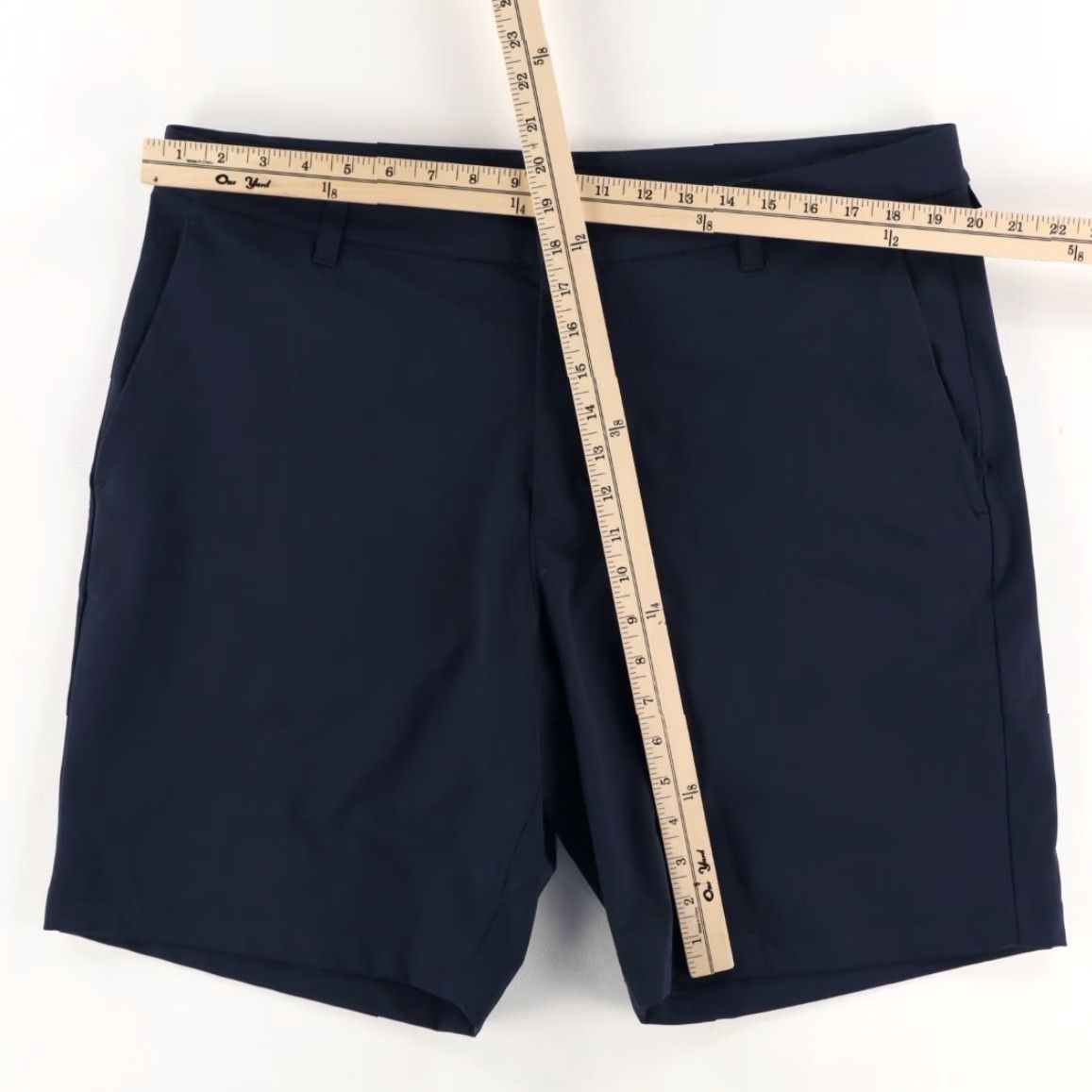 Lululemon Lululemon Commission 9" Polyester Woven Golf Shorts Navy Men's 38 Size US 38 / EU 54 - 3 Thumbnail