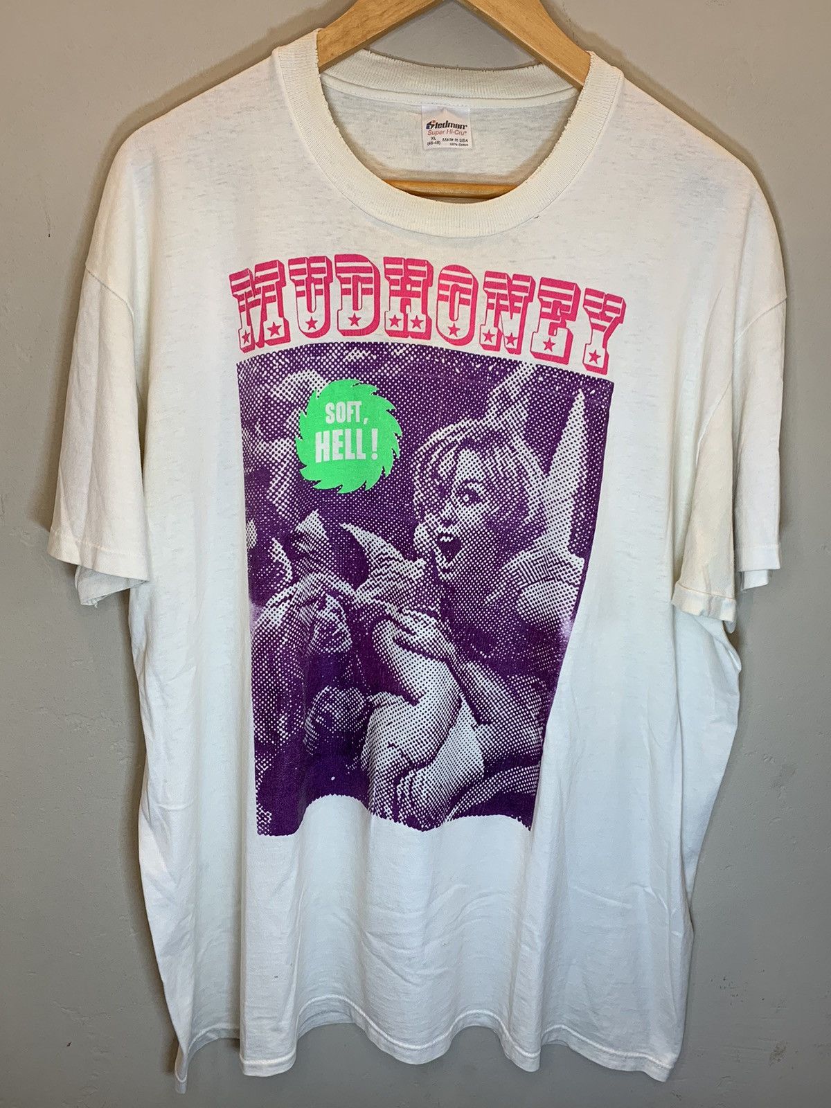 Band Tees *RARE* Vintage 80’s Mudhoney Soft Hell SUB POP Band T-Shirt Size US XL / EU 56 / 4 - 1 Thumbnail