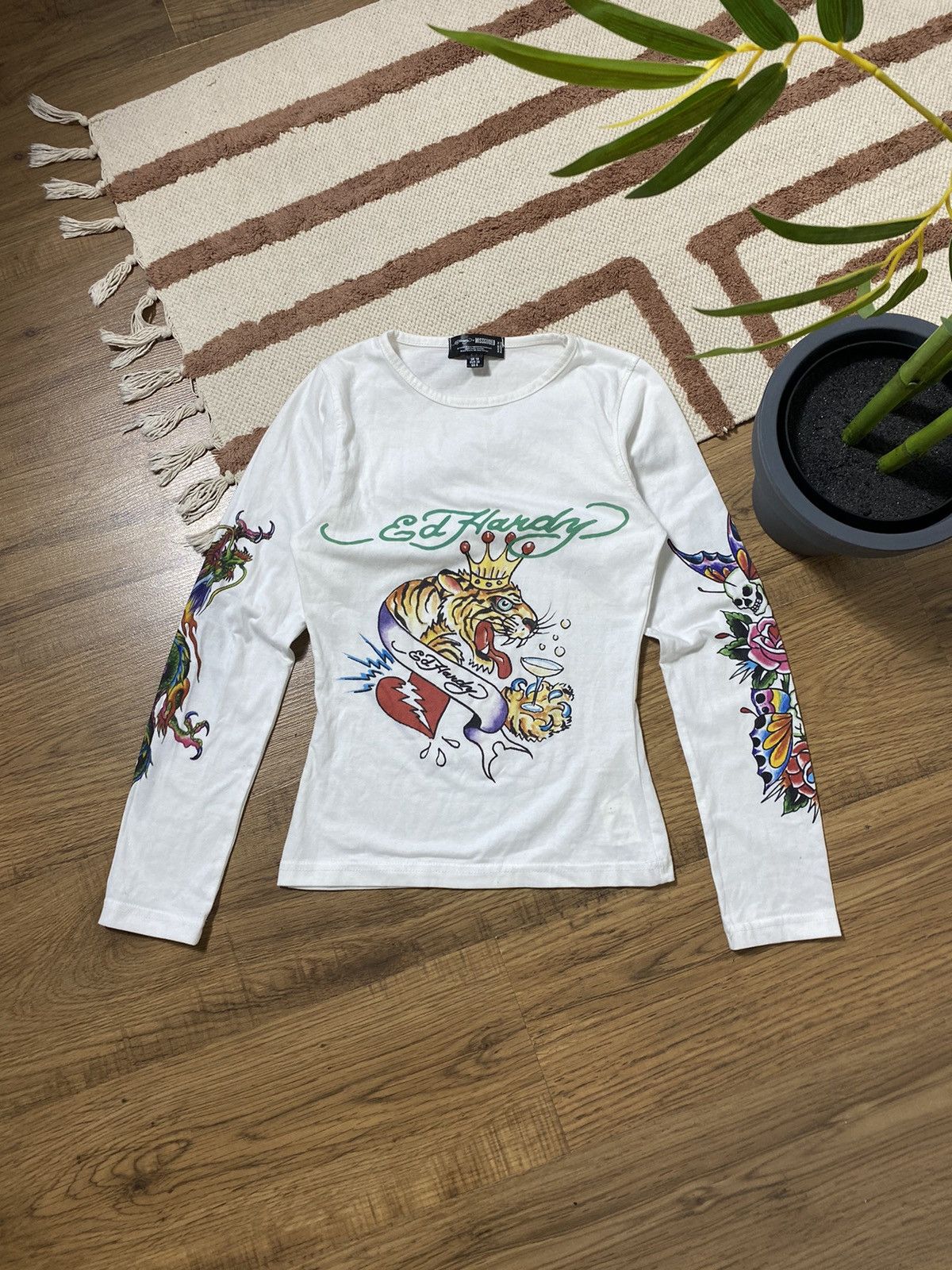 Ed Hardy ED HARDY X MG PRINTED LONGSLEEVE Size M / US 6-8 / IT 42-44 - 1 Thumbnail