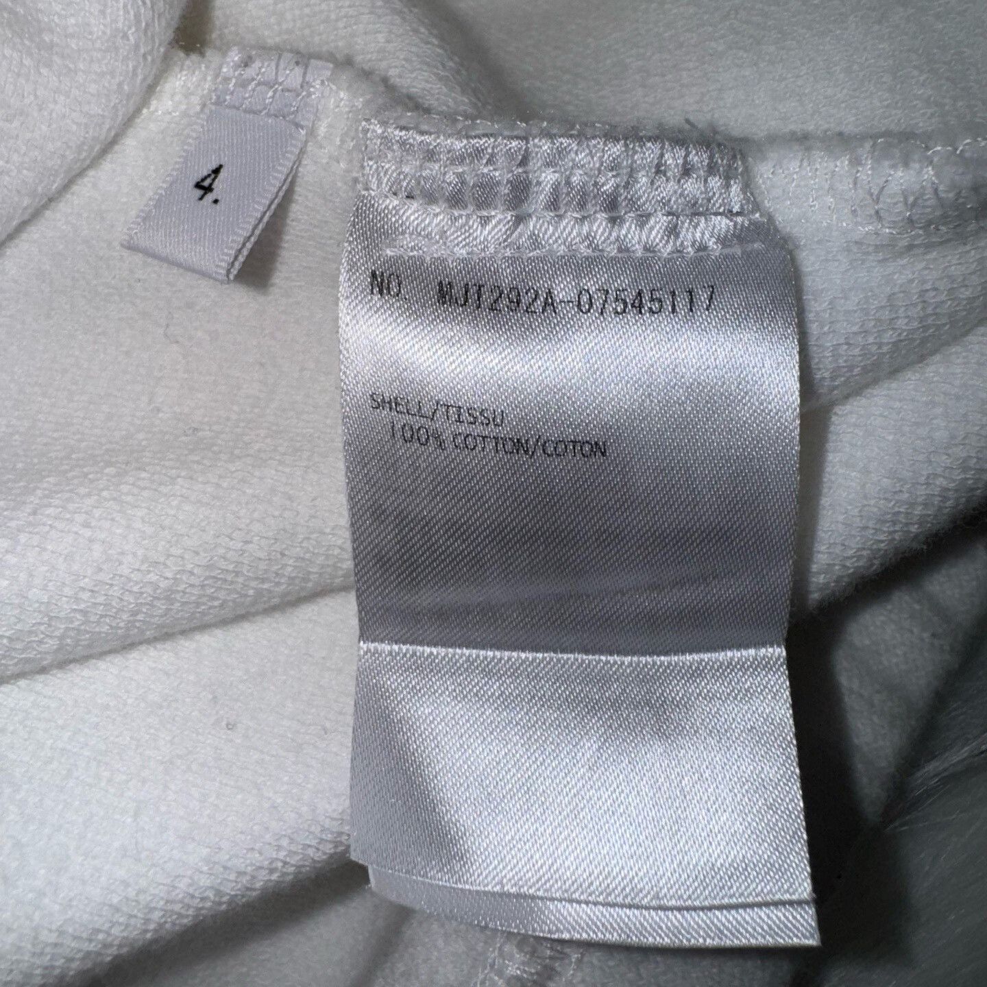 Thom Browne thom browne white quarter zip sweatshirt Size US M / EU 48-50 / 2 - 4 Thumbnail