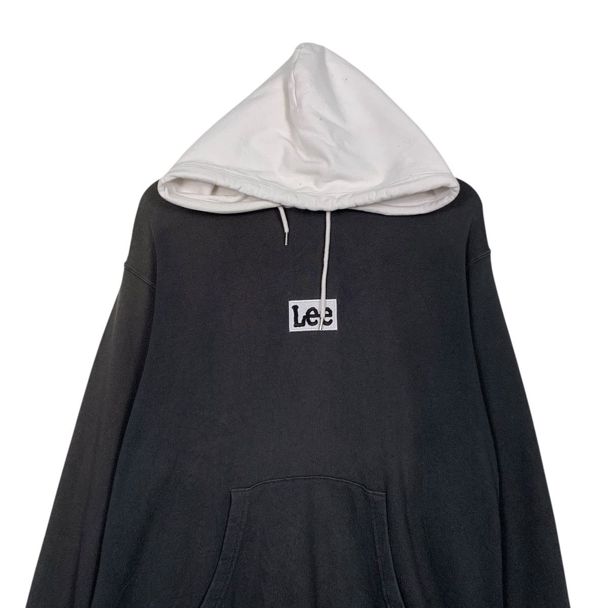 Lee Vintage Lee Box Logo Pullover Hoodie Size US M / EU 48-50 / 2 - 2 Thumbnail