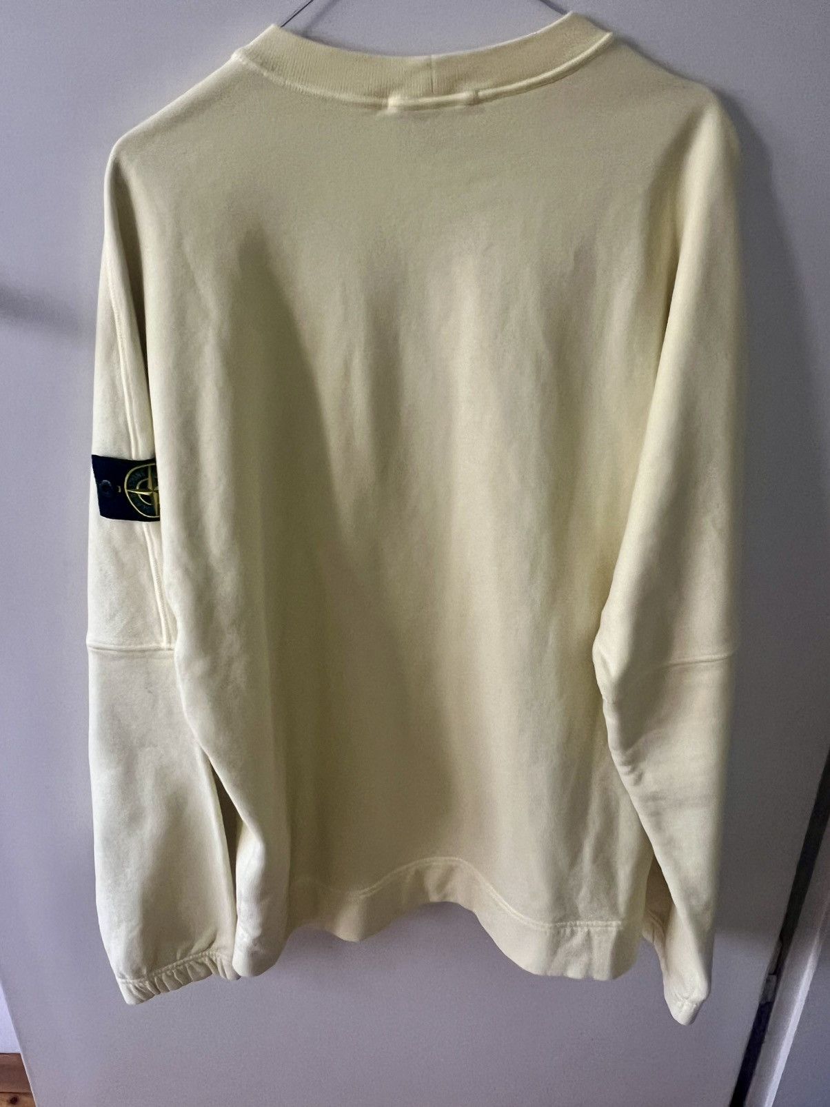 Stone Island Stone Island Crewneck Sweatshirt Ribbed Plaster Men Sz- L Size US L / EU 52-54 / 3 - 10 Thumbnail