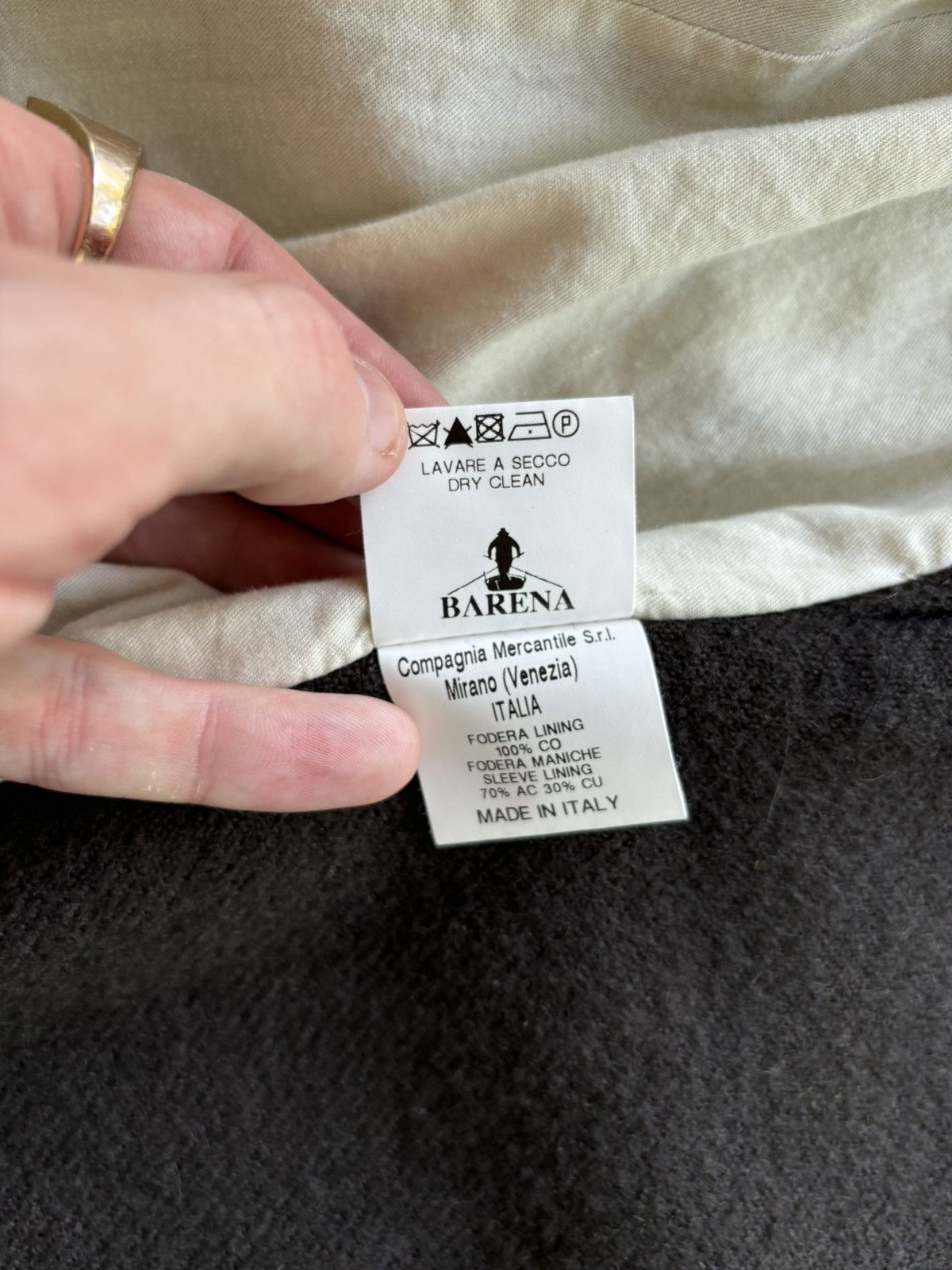 Barena × Barena Venezia Barena Venezia Wool Jacket Double Breasted Blazer Sport Coat Size 50R - 13 Thumbnail
