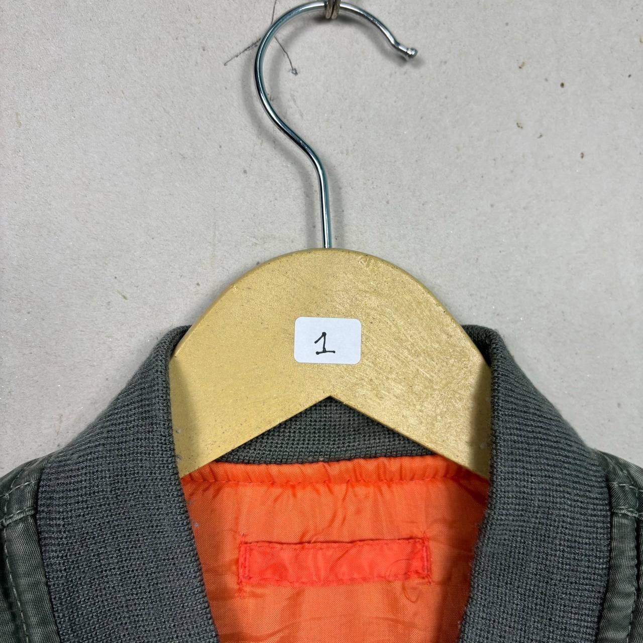 Other Vintage MA-1 Flight Jacket Bomber Grey Size US M / EU 48-50 / 2 - 9 Thumbnail
