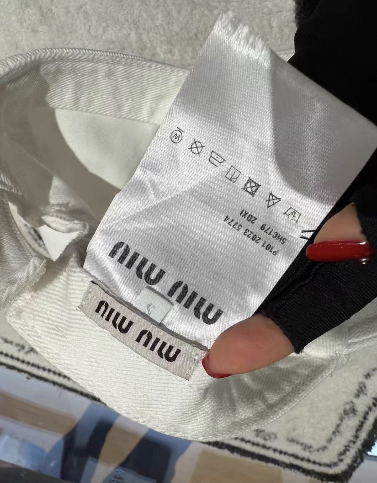 Miu Miu Miu Miu baseball cap Size ONE SIZE - 2 Thumbnail