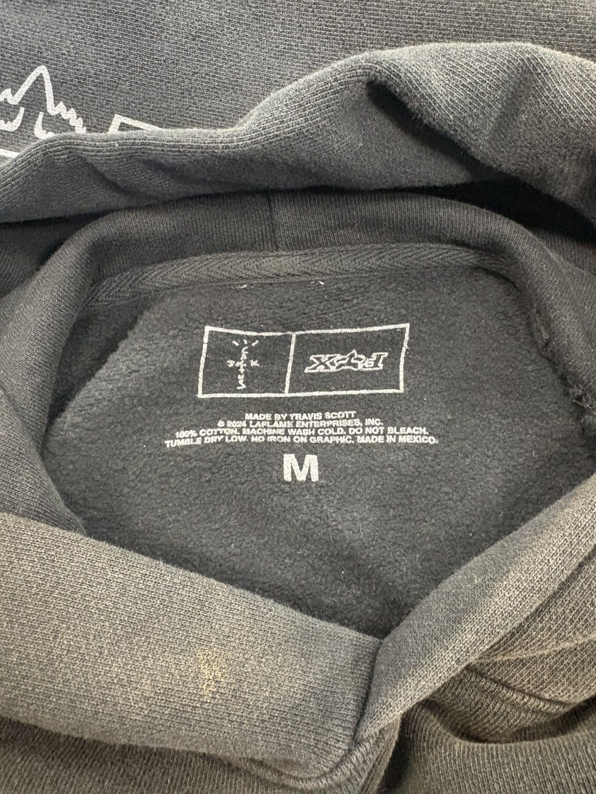Travis Scott Cactus Jack x Fox Racing Black Hoodie Size US M / EU 48-50 / 2 - 3 Thumbnail