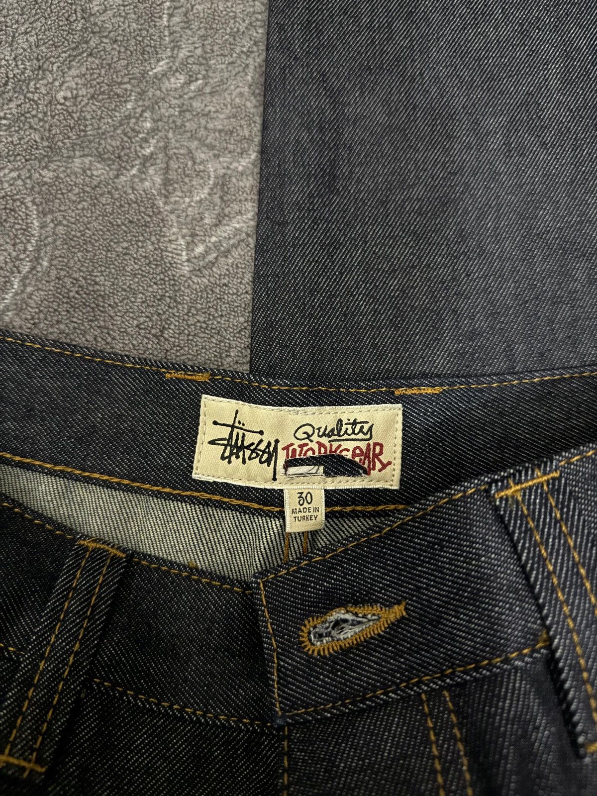 Stussy Stussy Carpenter Pants Raw Denim Size US 30 / EU 46 - 5 Thumbnail