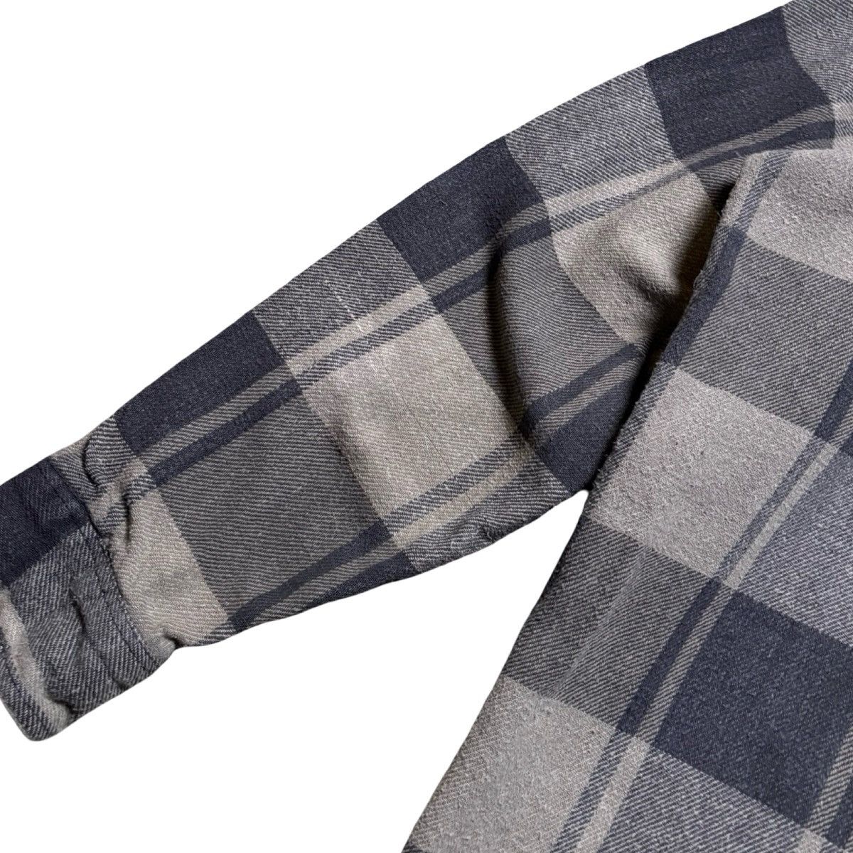 Other Vintage Campus Shirt Mens 2XL Gray Black Heavyweight Flannel Size US XXL / EU 58 / 5 - 3 Thumbnail