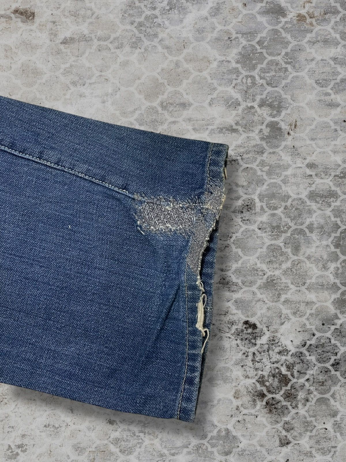 Japanese Brand Vintage 90s Designer Hoggs By Nephentes Selvedge Distressed Size US 29 - 20 Thumbnail