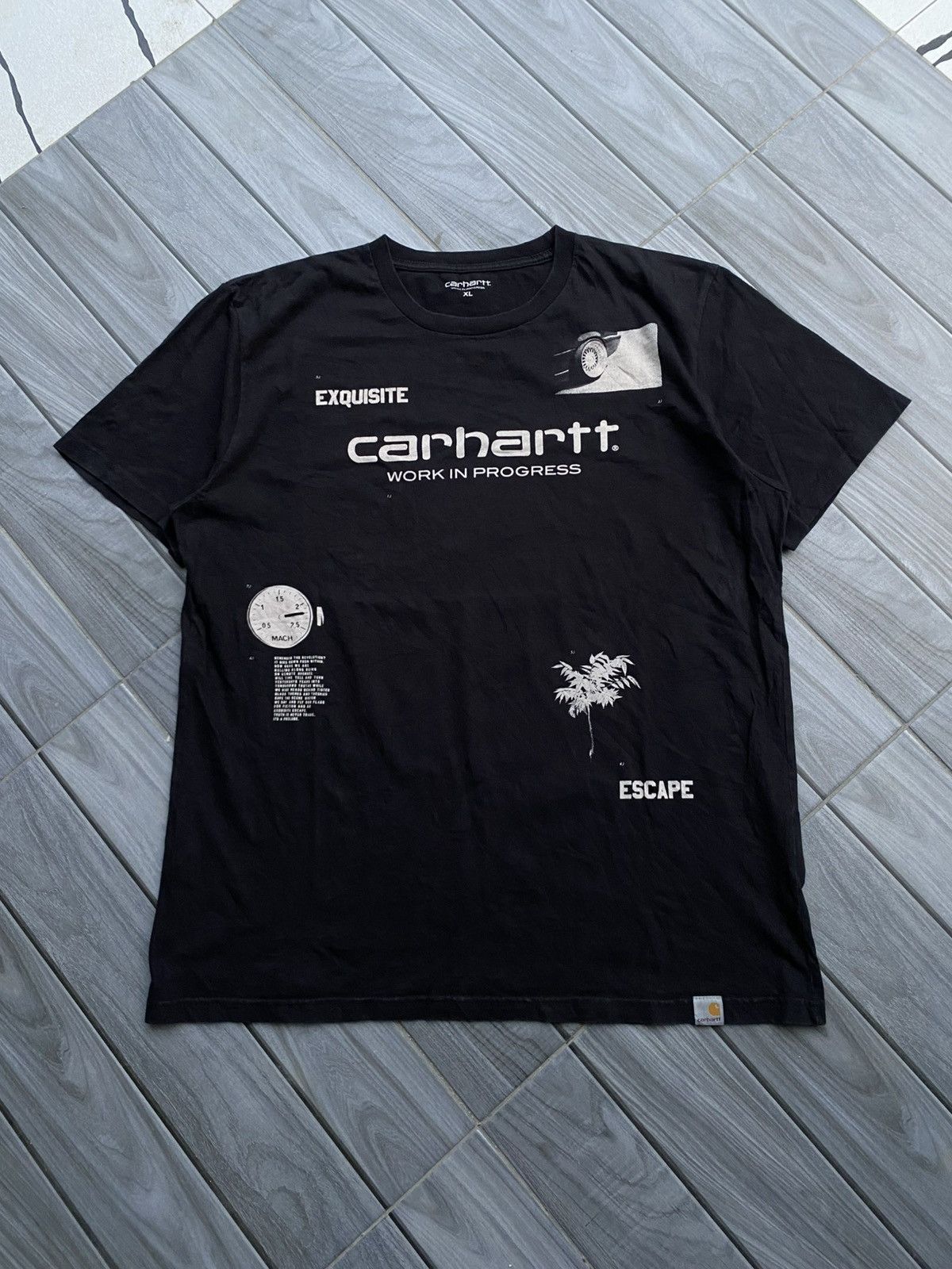 Carhartt Wip Carhartt wip escape script tee Size US XL / EU 56 / 4 - 2 Thumbnail
