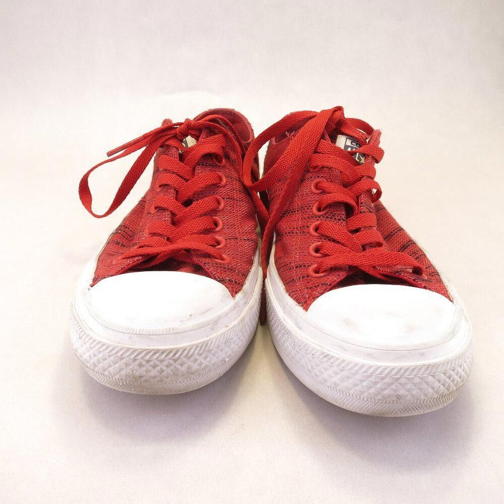 Converse Converse, Chucks CTAS II OX 151090C Red Black & White M9 W11 Size US 9 / EU 42 - 3 Thumbnail