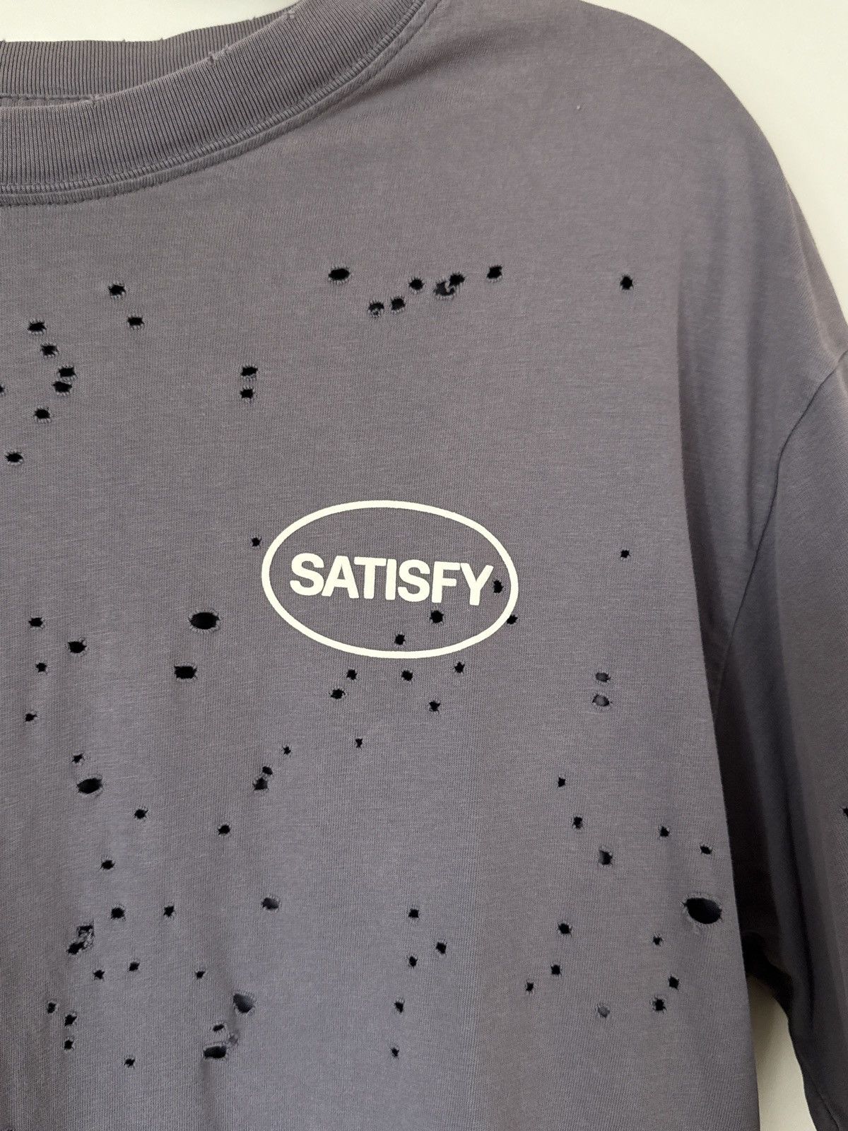 Satisfy Mothtech Tshirt - aged purple sage Size US M / EU 48-50 / 2 - 2 Thumbnail