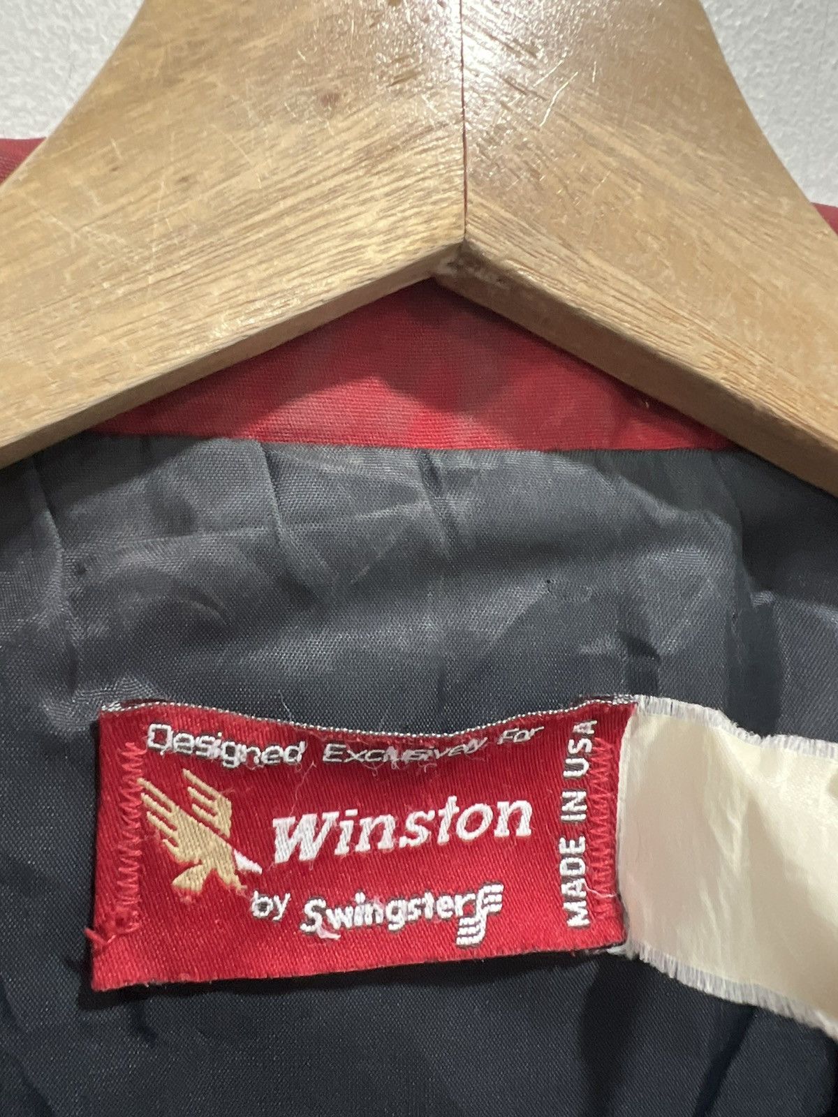 Vintage Vintage Winston Racing Jacket Size US L / EU 52-54 / 3 - 3 Thumbnail