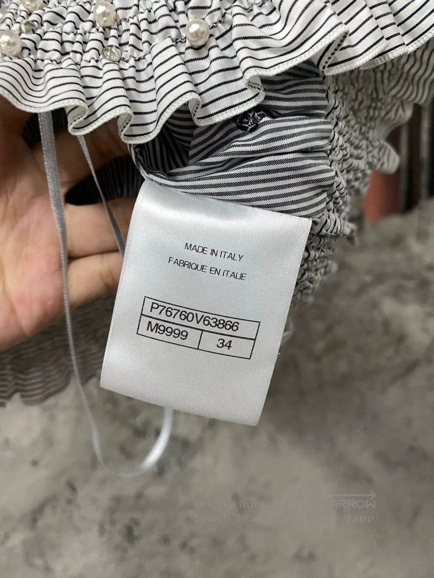 Chanel Chanel Pearl CC Sleeveless Camisole. Size US XS / EU 42 / 0 - 7 Thumbnail