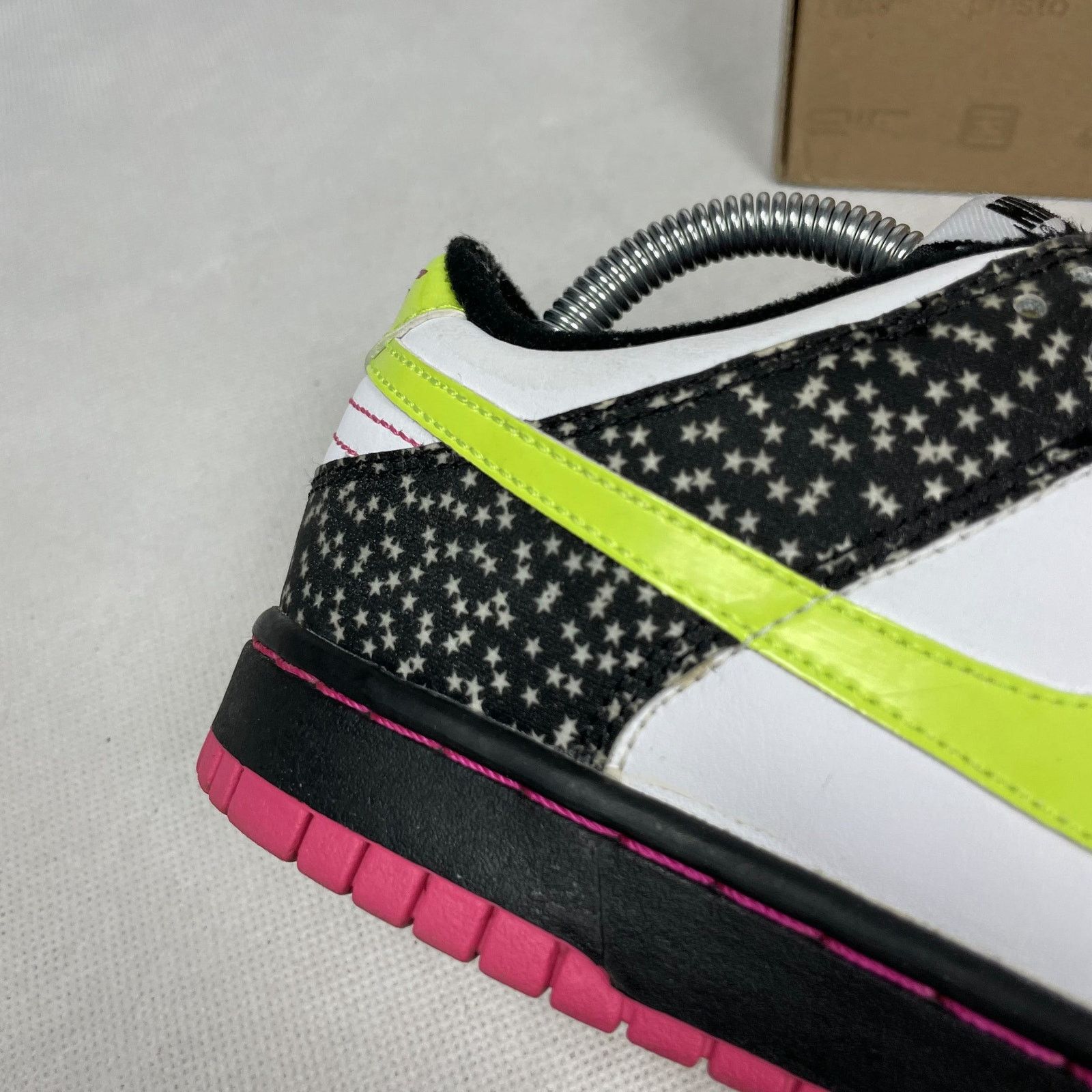 Nike Nike Dunk Low GS 309601-174 White/Black Shoes 6Y Size US 6 / EU 39 - 7 Thumbnail