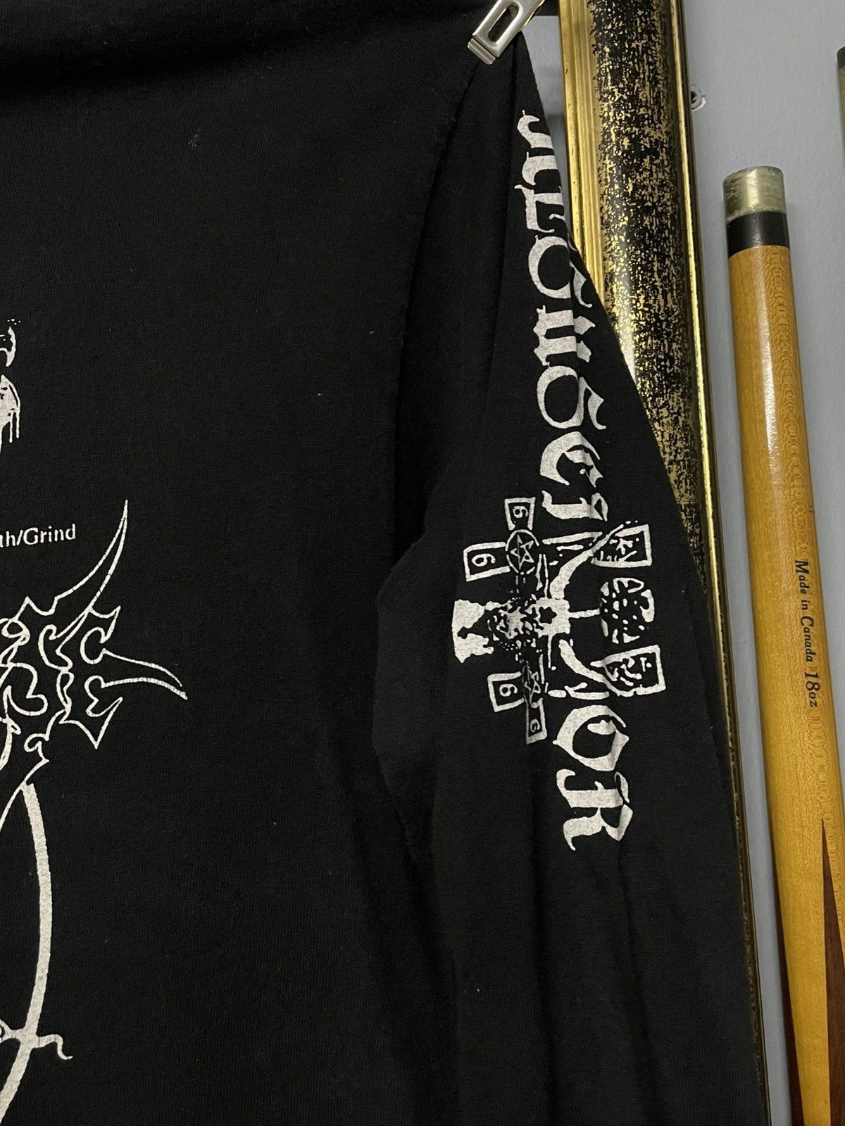 Vintage Vintage Late 1990s Vital Remains Og American Death Metal 666 Size US M / EU 48-50 / 2 - 10 Thumbnail