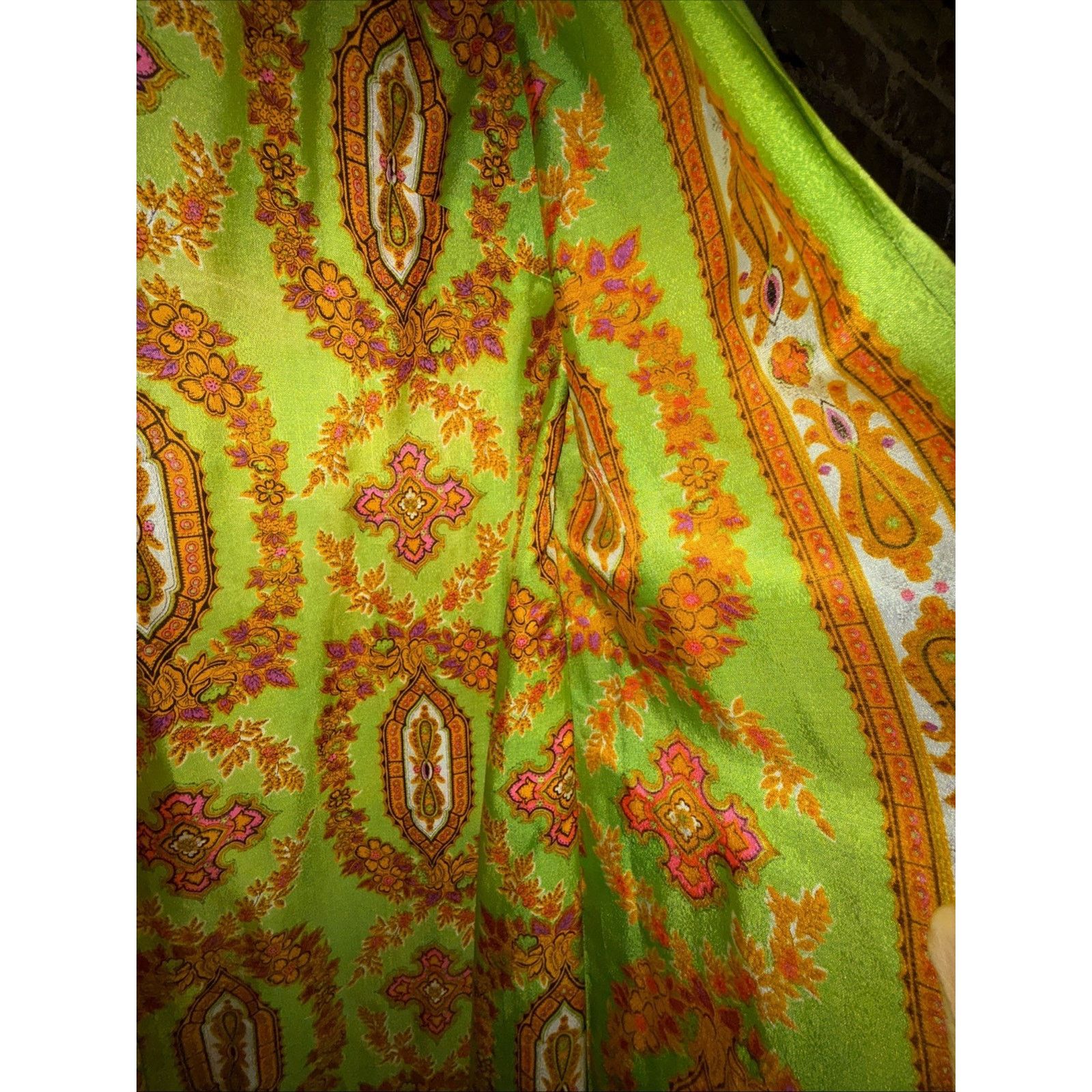 Saks Fifth Avenue Vintage 1960’s Fifth Avenue Robes By M.W. -Green Long Robe Size S / US 4 / IT 40 - 6 Thumbnail