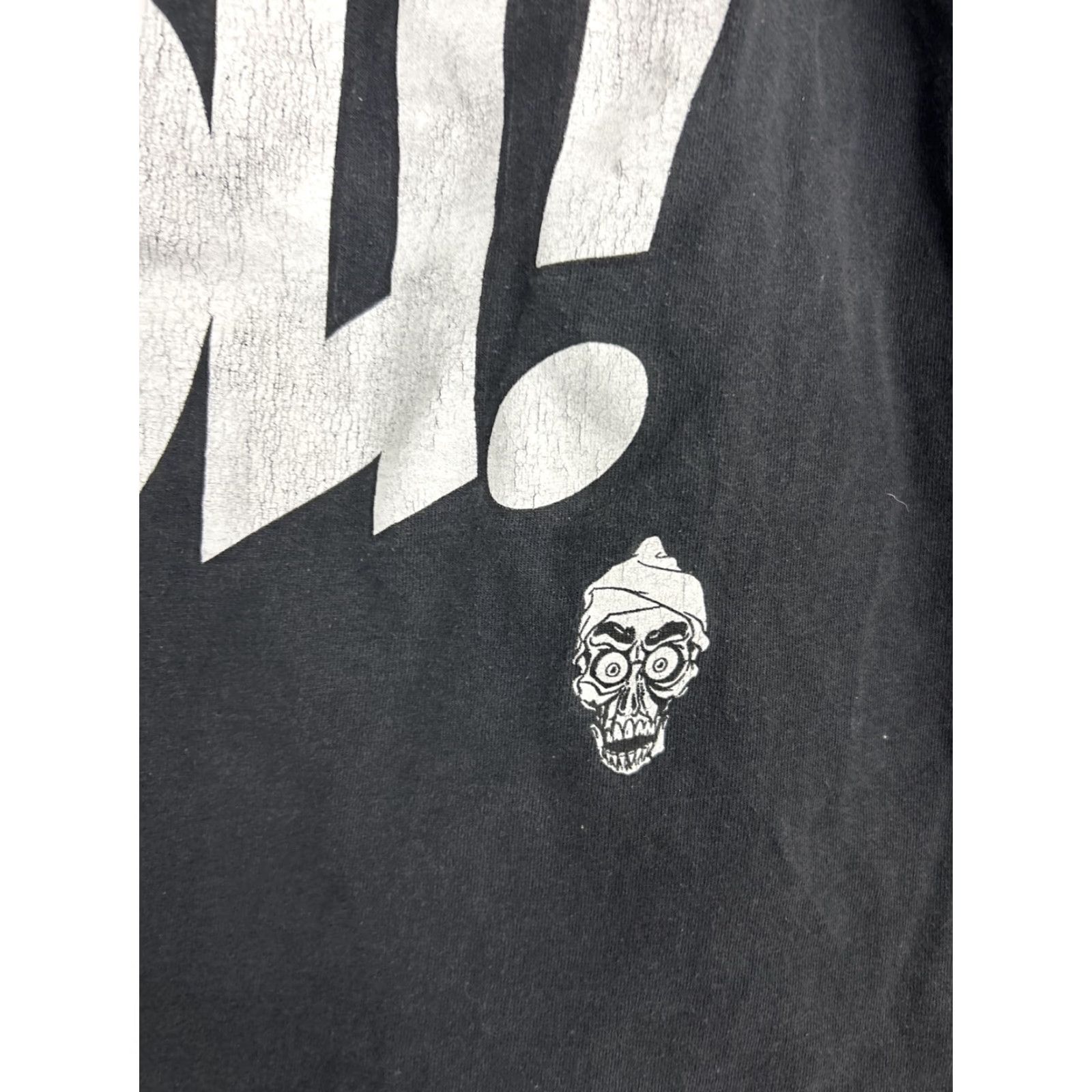 Vintage Jeff Dunham T-Shirt Mens Medium Black Silence I Keel You Graphic Short Sleeve Tee Size US M / EU 48-50 / 2 - 6 Thumbnail