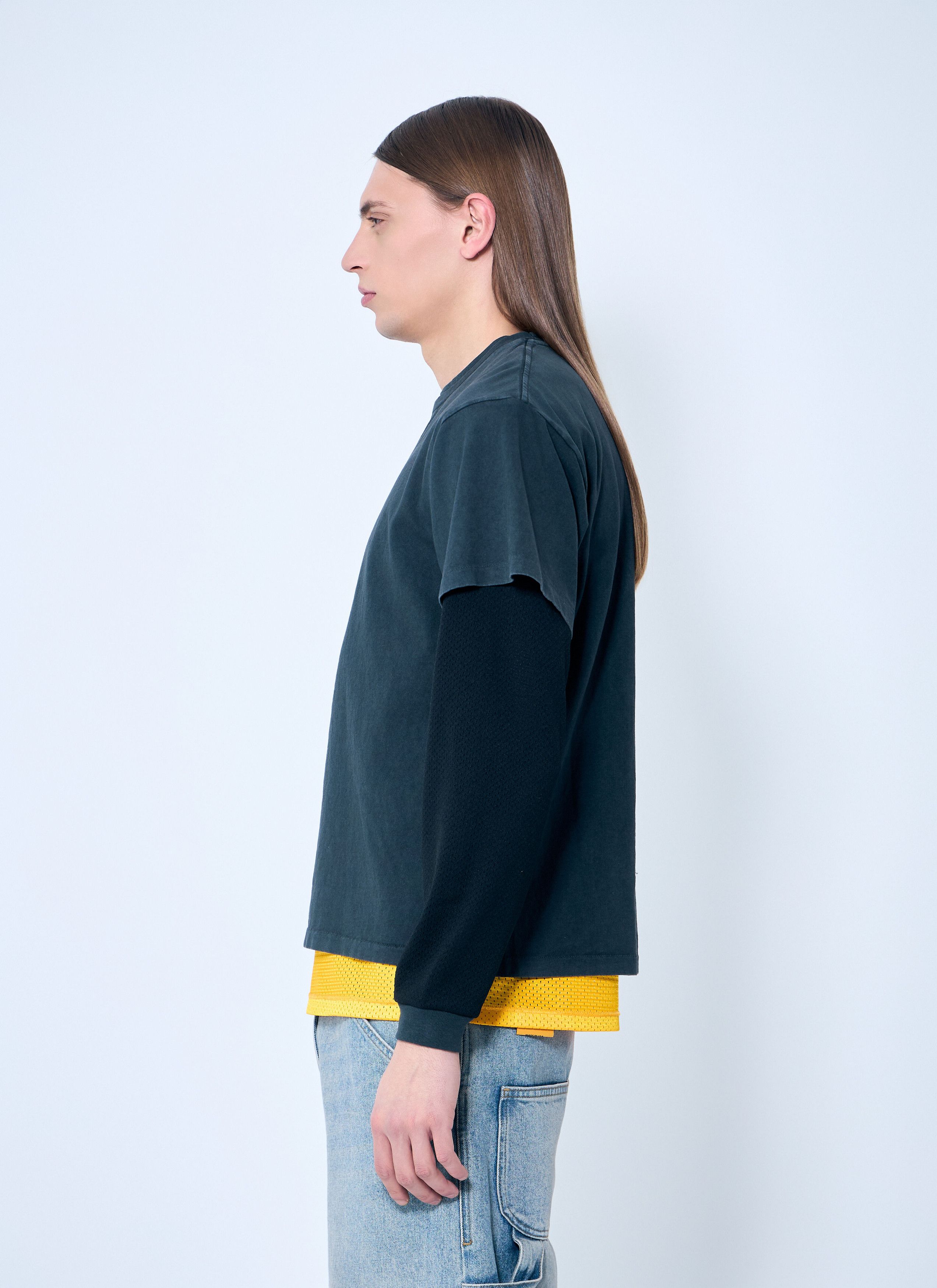 Gallery Dept. o1gr1nt0526 Alexander Layered T-Shirt in Vintage Black Size US S / EU 44-46 / 1 - 3 Thumbnail