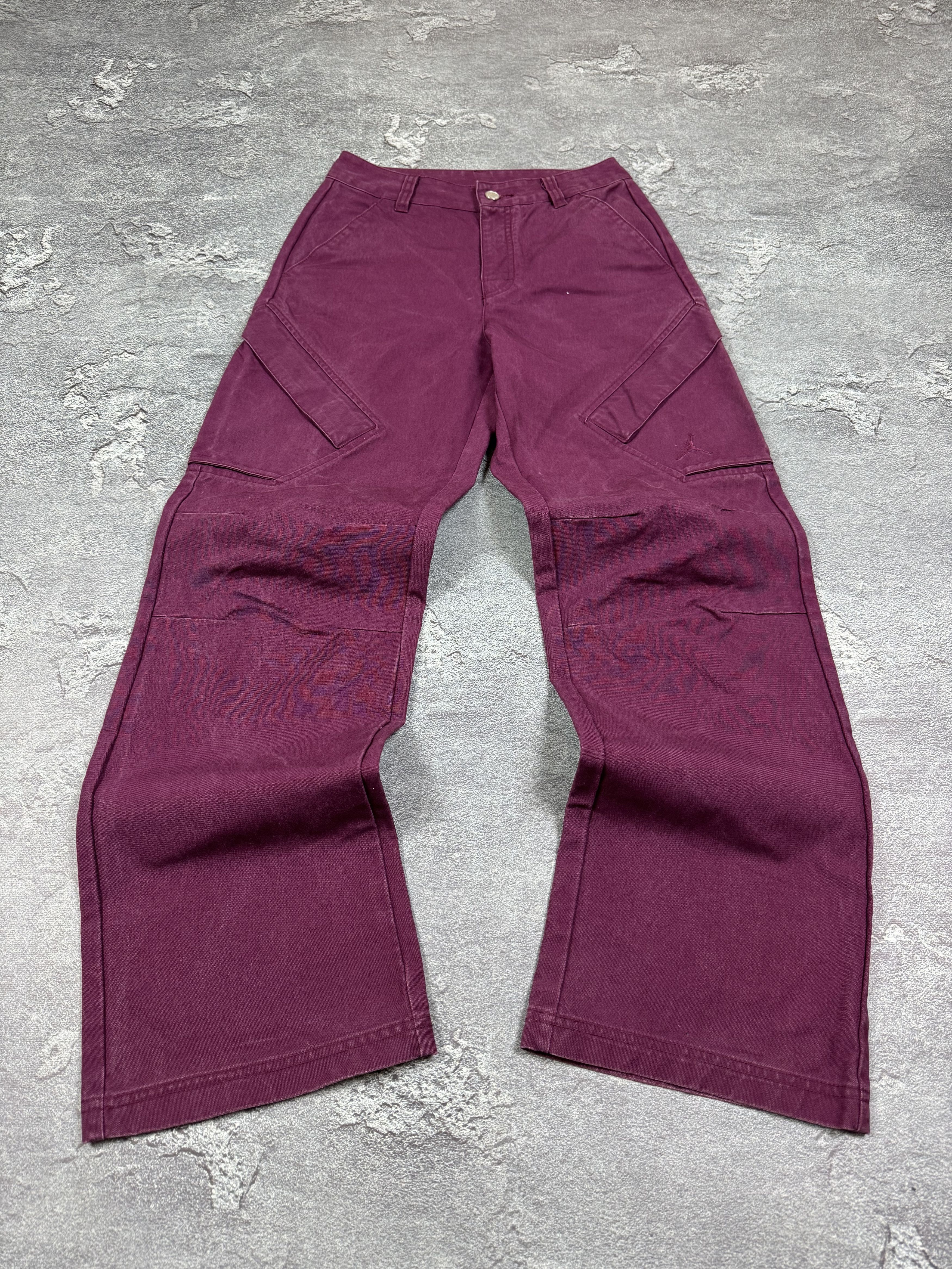 Jordan Brand Y2K Jordan 2000s Chicago Flare Bootcut Straight Pants Sz XS Size 30" / US 8 / IT 44 - 1 Thumbnail