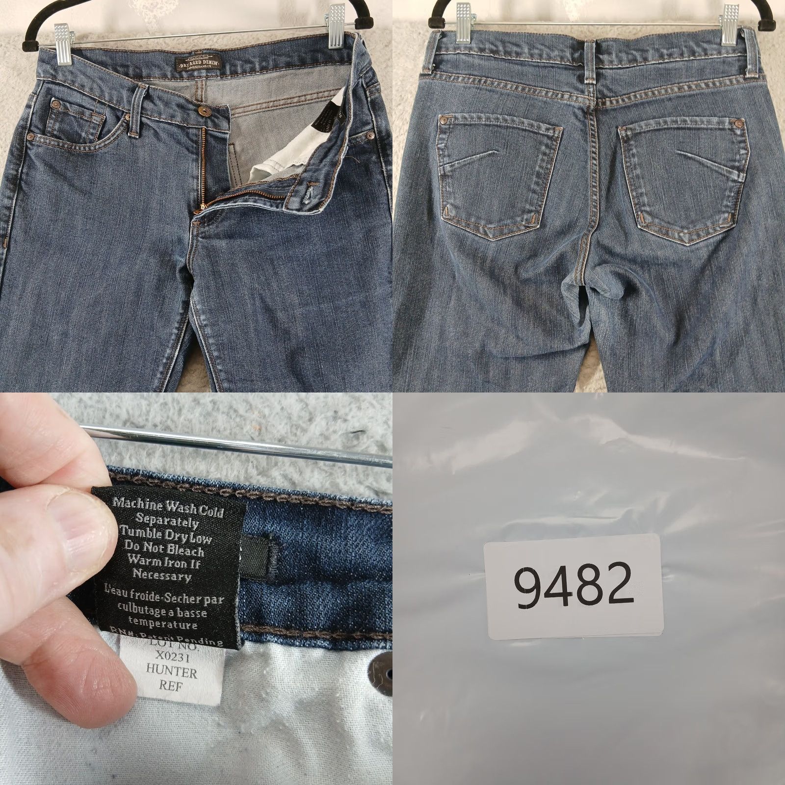 Vintage James Jeans Straight Leg Denim Jeans Size 31 USA Dry Aged Size US 31 - 8 Thumbnail