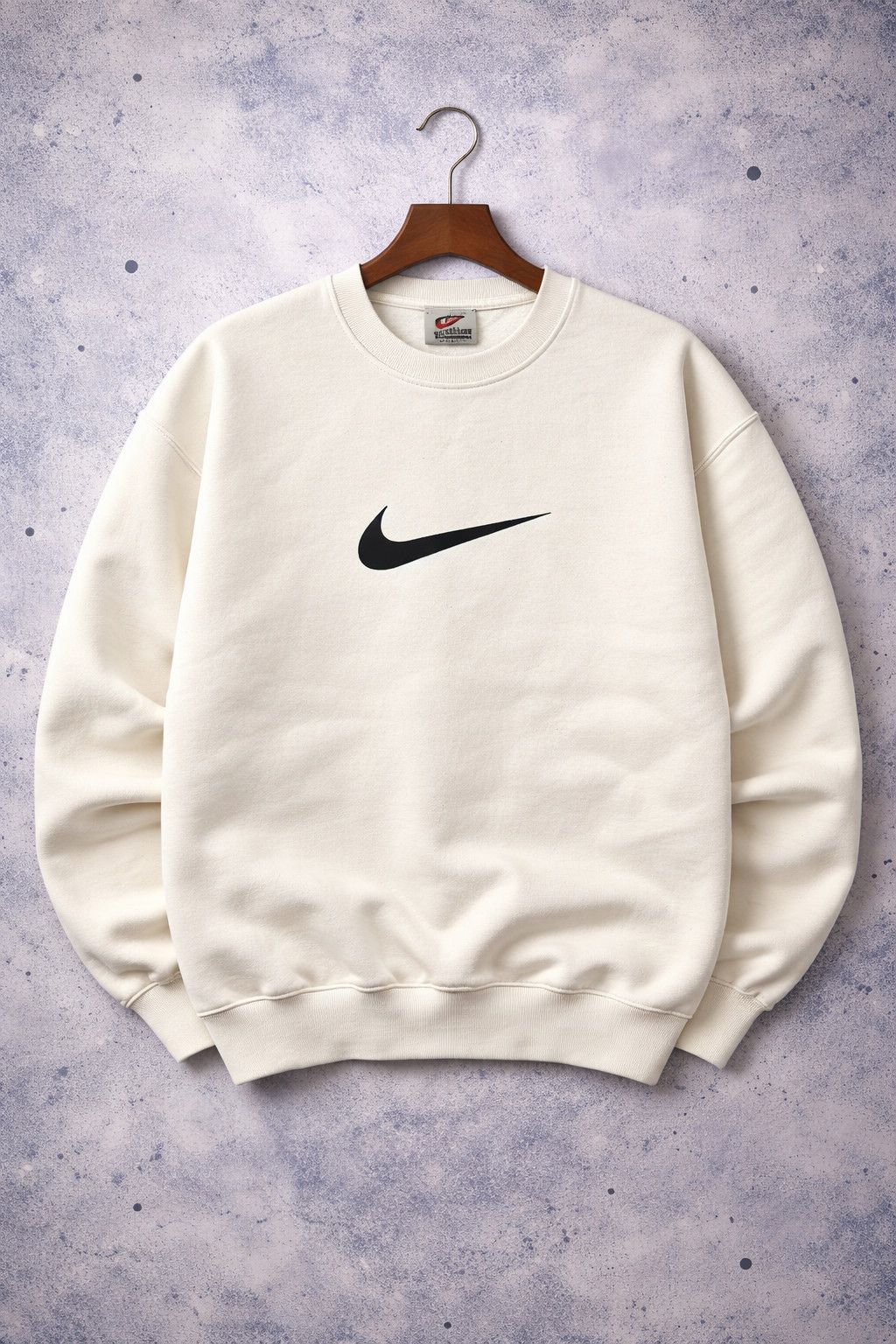 Nike Nike 90's Vintage Big Swoosh Oversize Sweatshirt Size US S / EU 44-46 / 1 - 1 Thumbnail