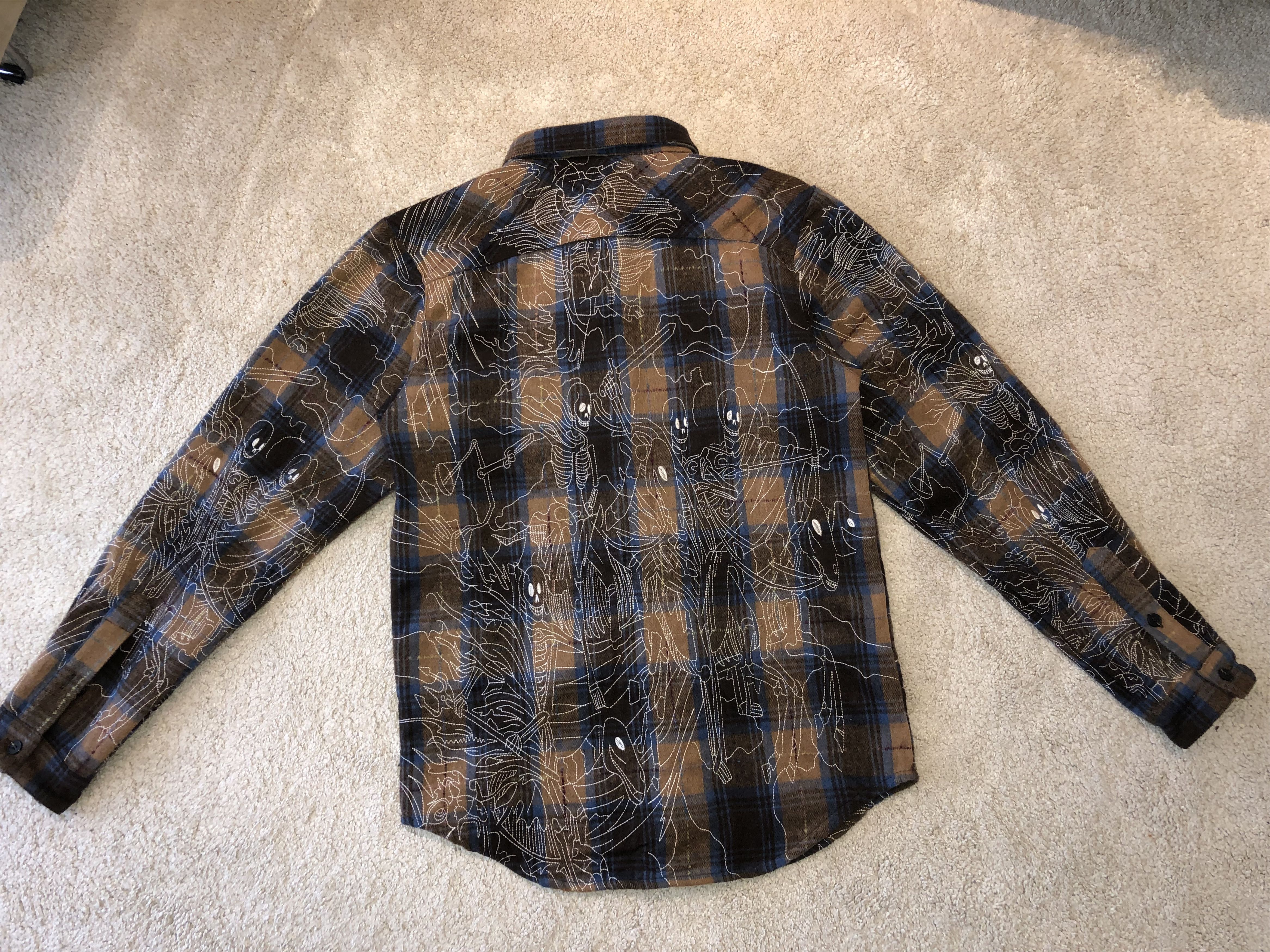 Who Decides War Four horsemen flannel Size US XL / EU 56 / 4 - 2 Thumbnail
