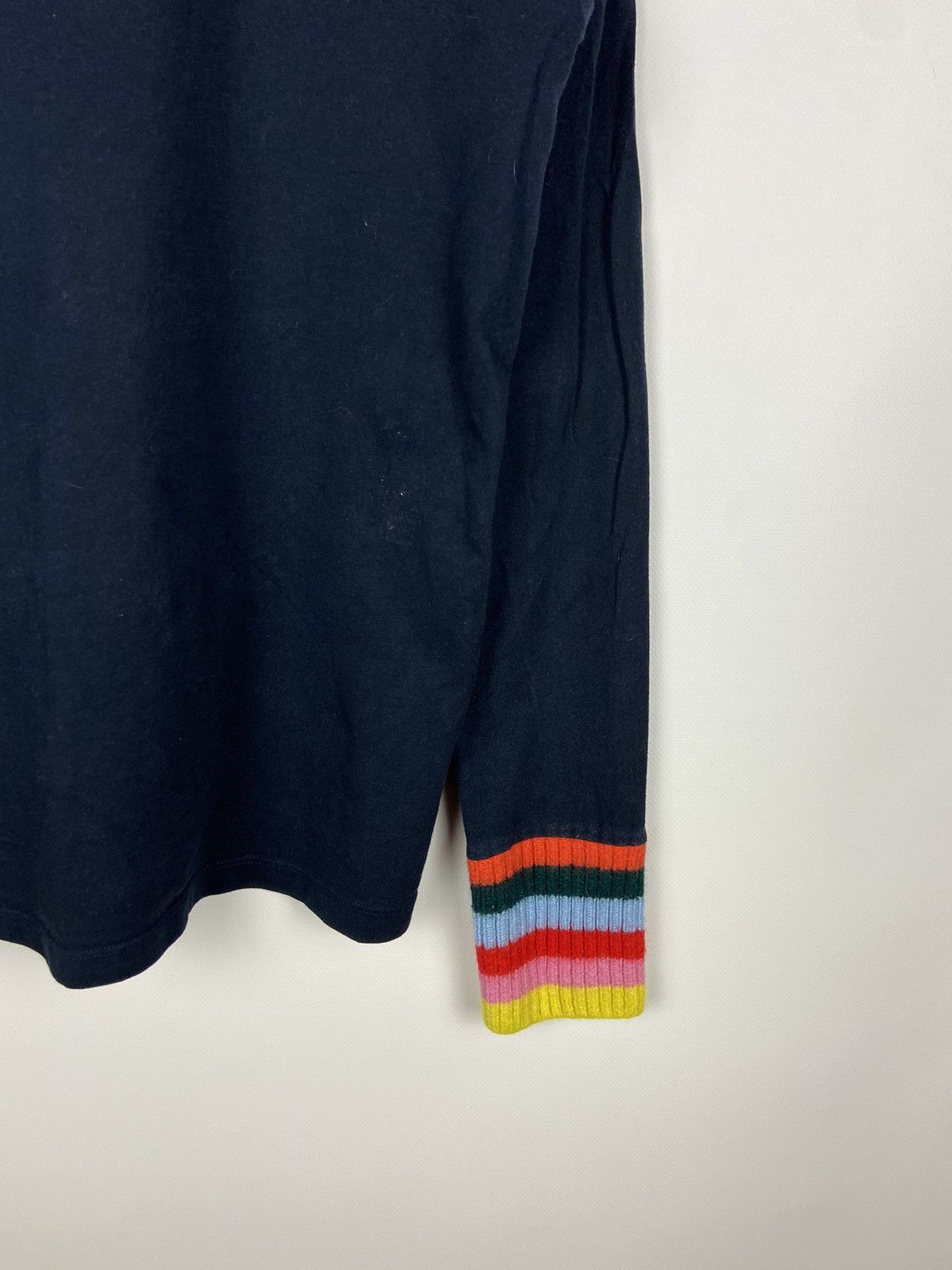 Designer × Mira Mikati Mira Mikati Graphic Print Mock Neck Sweatshirt Blue Womens Size XS / US 0-2 / IT 36-38 - 13 Thumbnail
