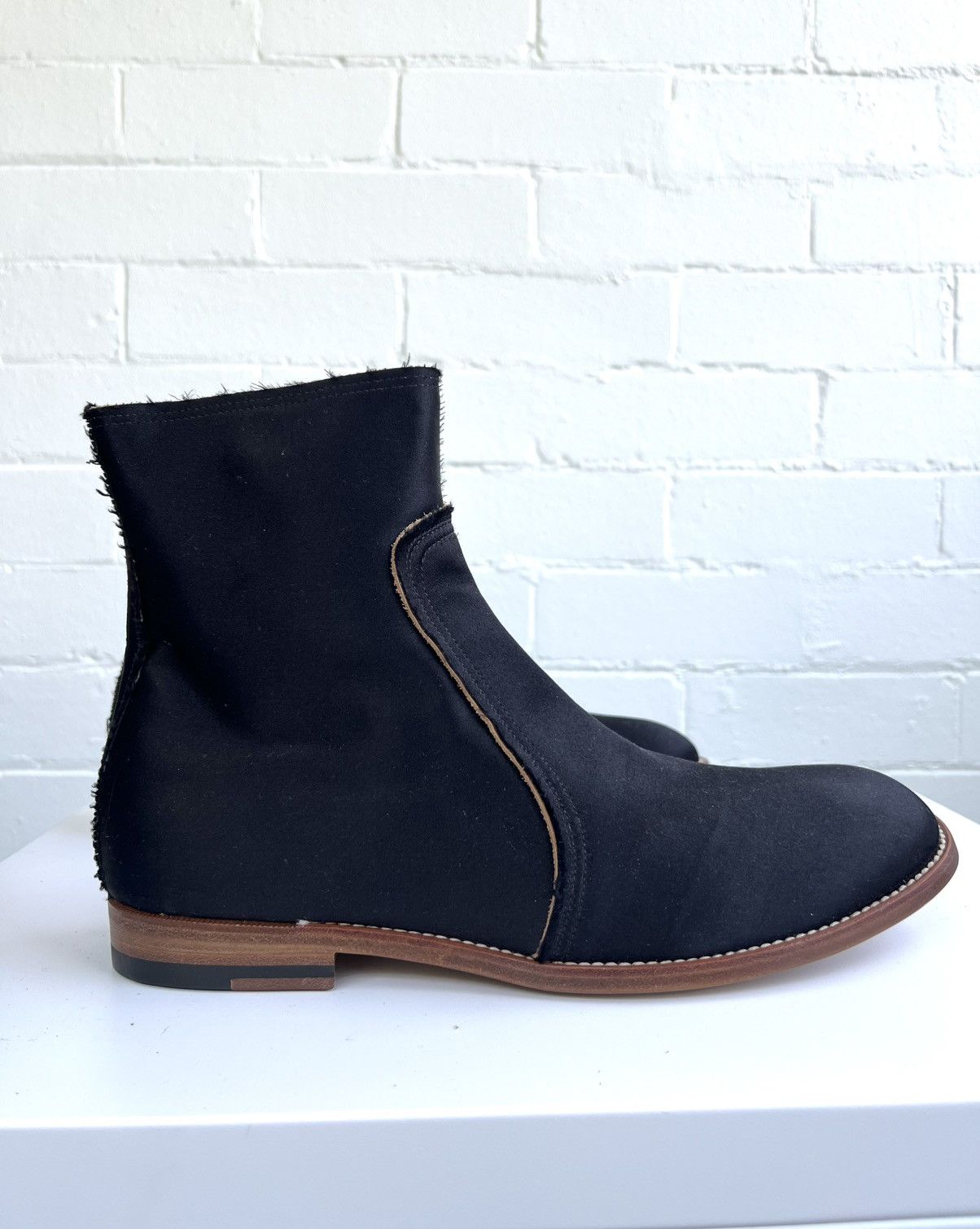 Maison Margiela Martin margiela satin tuxedo boots Size US 10 / EU 43 - 6 Thumbnail