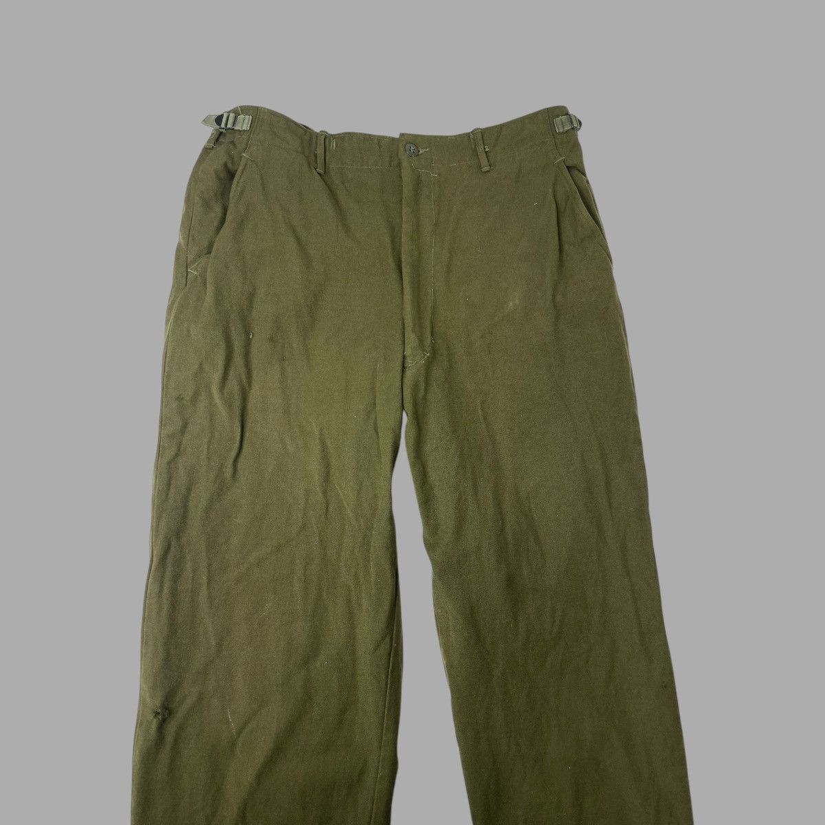 Vintage Vintage m-1951 og-108 pleated wool military trousers Size US 30 / EU 46 - 3 Thumbnail