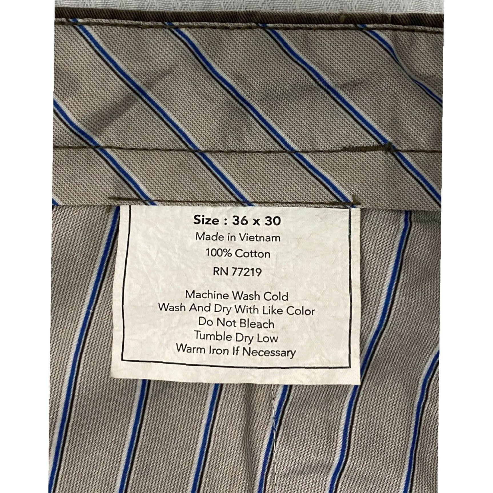 Pronto Uomo Pronto Uomo Chino Pants Straight Mens 36x30 Brown Flat Front Size US 36 / EU 52 - 3 Thumbnail