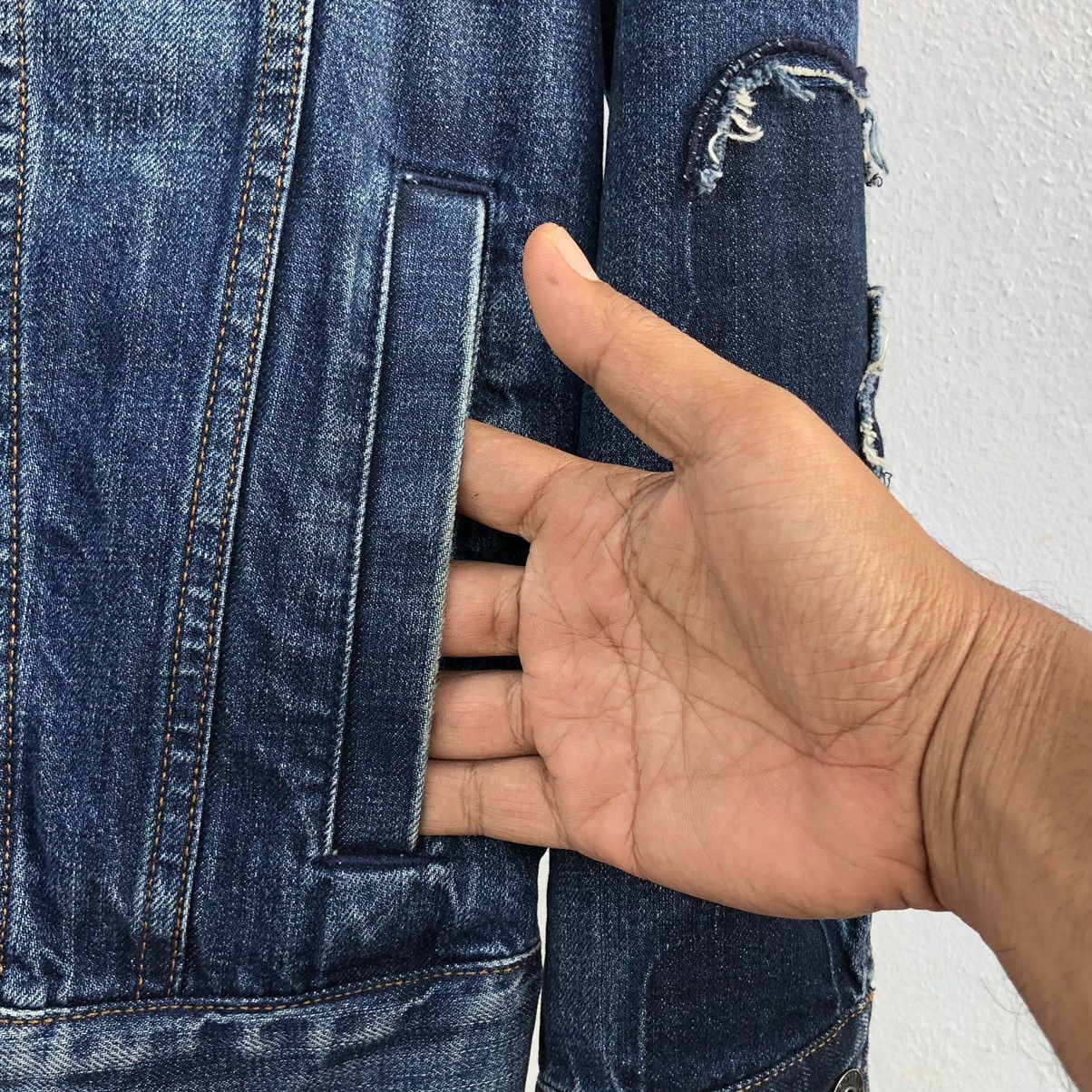 G-Star G-Star RAW 3301 Badges Slim Distressed Jacket Men Size US M / EU 48-50 / 2 - 9 Thumbnail