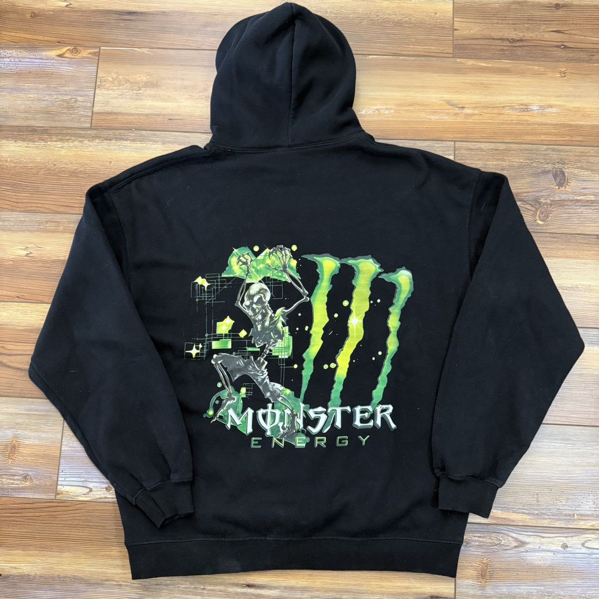 Other Monster Energy Black Skeleton Pullover Hoodie Sweatshirt Size US L / EU 52-54 / 3 - 2 Thumbnail