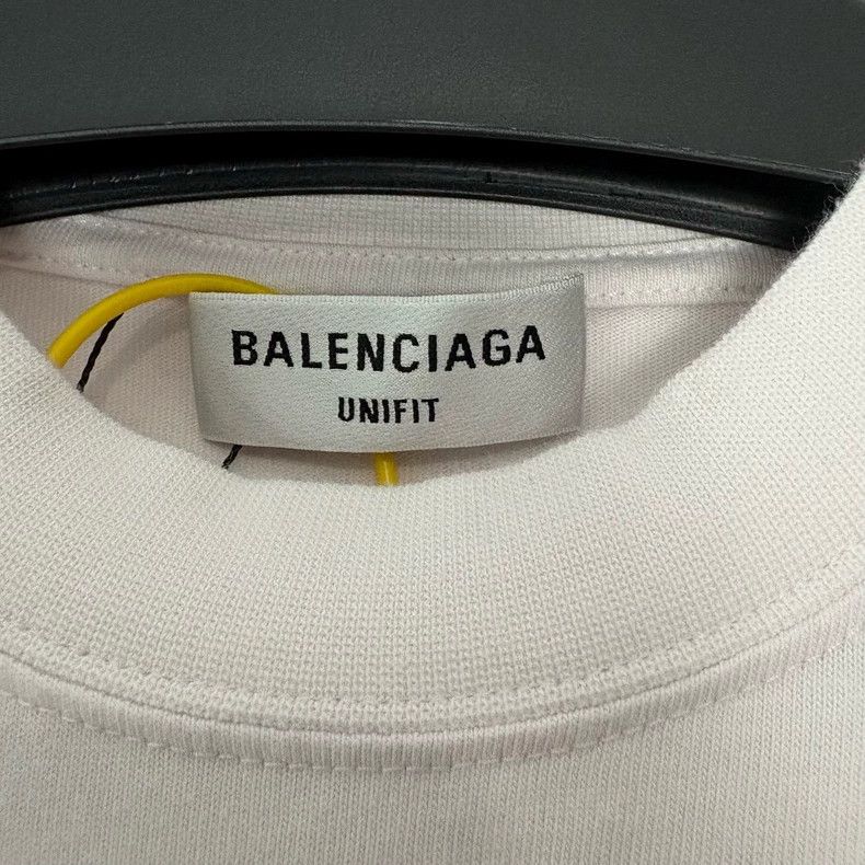 Balenciaga Balenciaga White cover tape strikethrough short sleeve Size US S / EU 44-46 / 1 - 3 Thumbnail