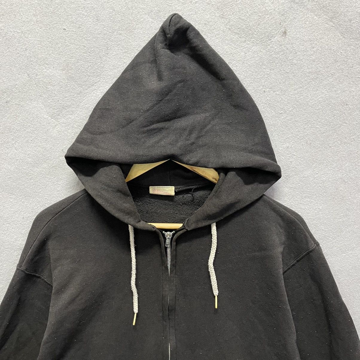 Hanes Vintage Hanes Activewear Zip-Up Hoodie – Classic Plain Size US L / EU 52-54 / 3 - 2 Thumbnail