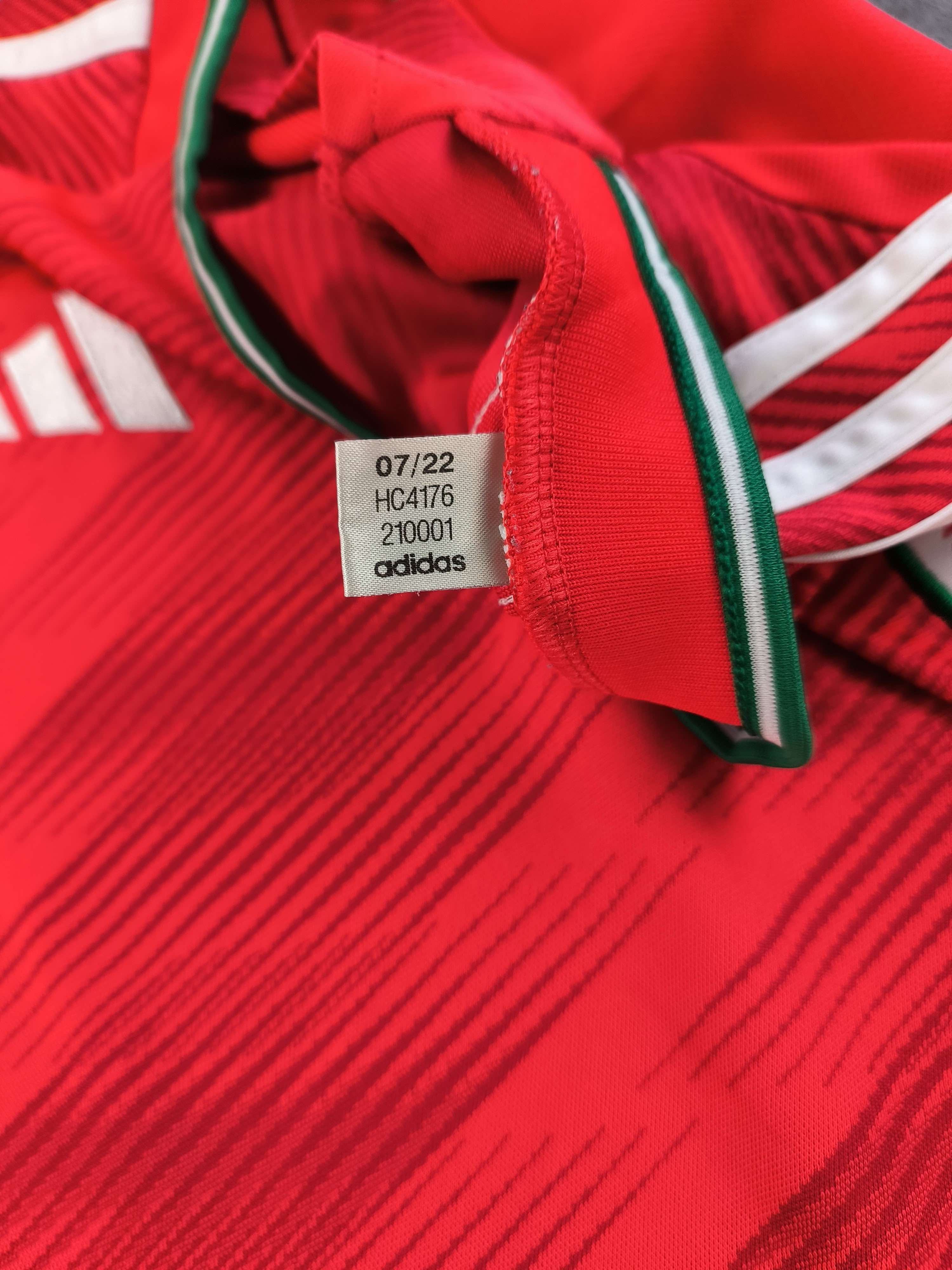 Adidas Wales 2022-24 Adidas home football jersey shirt size L Size US L / EU 52-54 / 3 - 5 Thumbnail