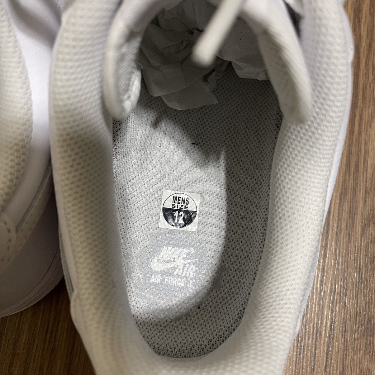 Nike Nike Air Force 1 '07 Triple White Size US 12 / EU 45 - 7 Thumbnail