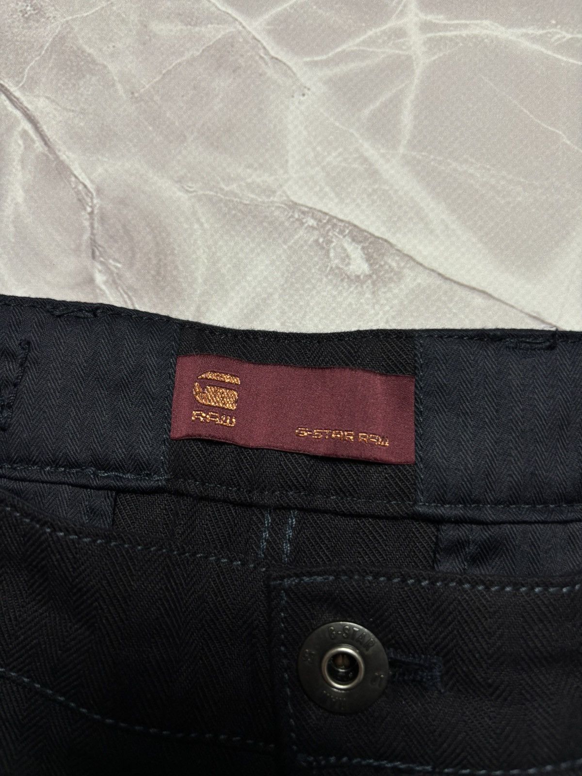 G-Star G-Star Raw Loic Relaxed Tapered Chino Cinch Back Men 30 x 32 Size US 30 / EU 46 - 17 Thumbnail