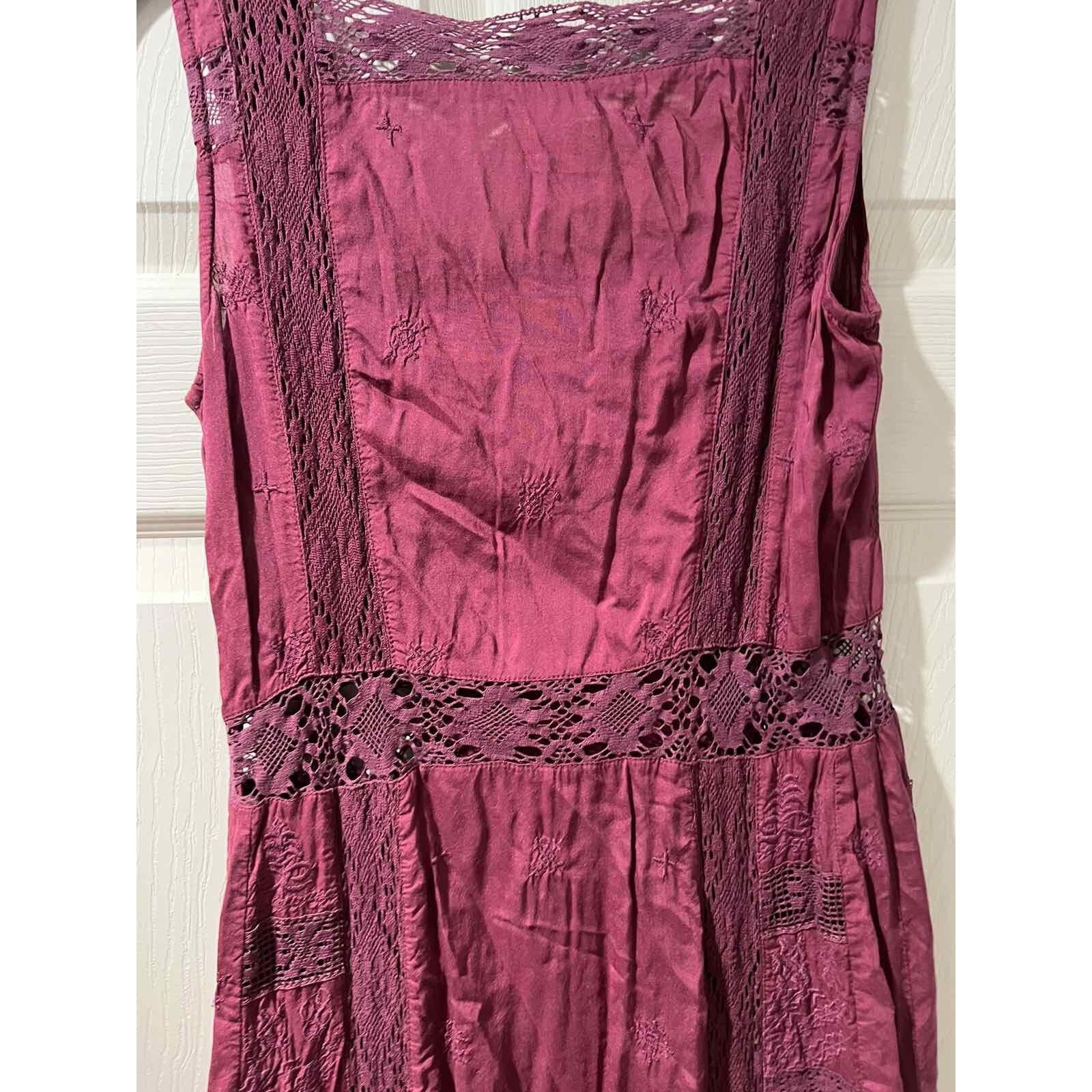 Sundry Sundance Women Stonewashed Embroidered Midi size 2 A000501 Size XS / US 0-2 / IT 36-38 - 3 Thumbnail