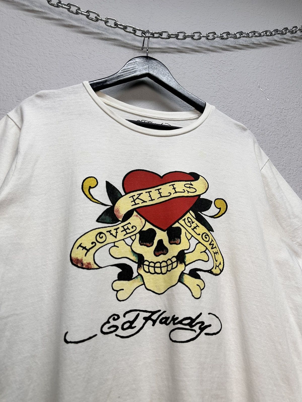 Ed Hardy Vintage EdHardy T-shirt Crazy Affliction Style Audiger style Size US L / EU 52-54 / 3 - 5 Thumbnail