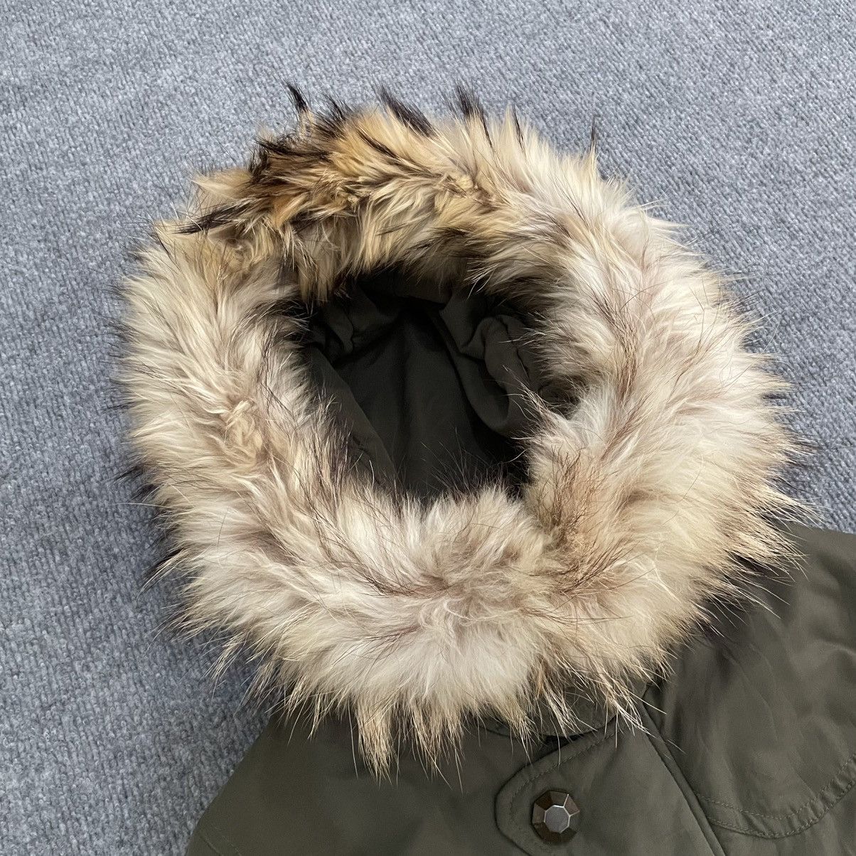 Japanese Brand Japanese SLY Parka Racoon Hood Vkei Apocalypse Style Size US M / EU 48-50 / 2 - 3 Thumbnail